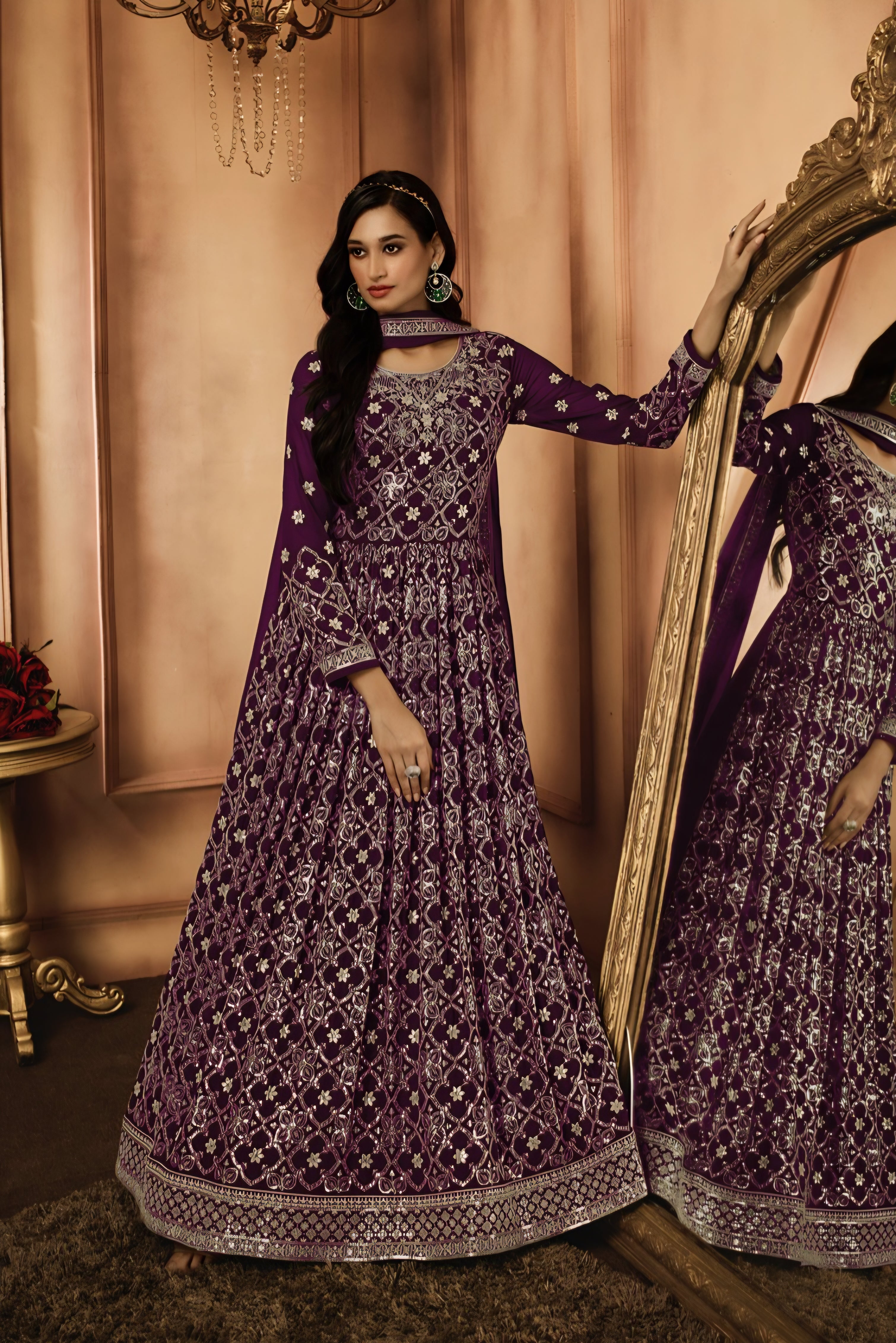 Noor Chinnon Silk Set LXGW0060