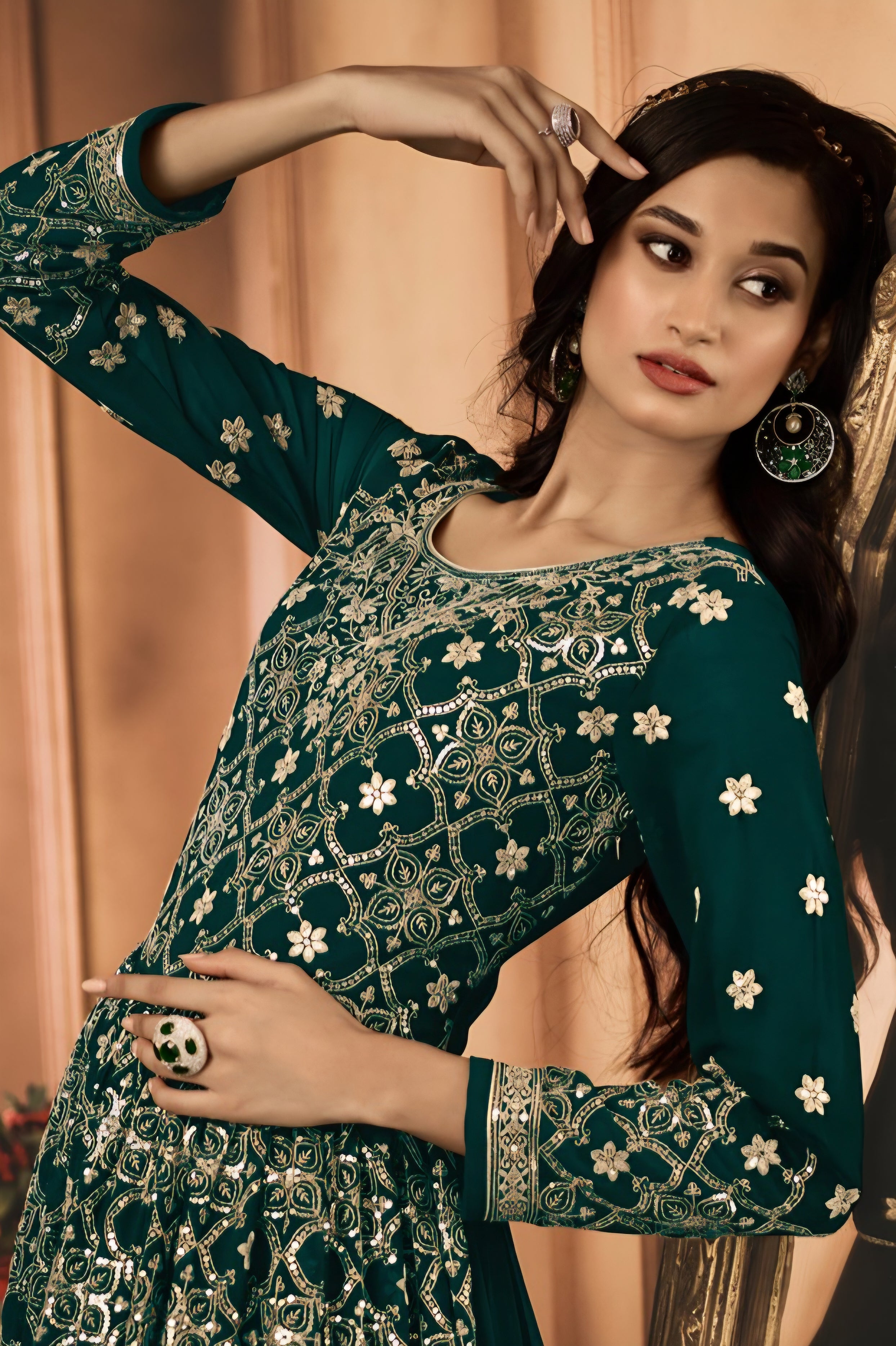 Noor Chinnon Silk Set LXGW0060