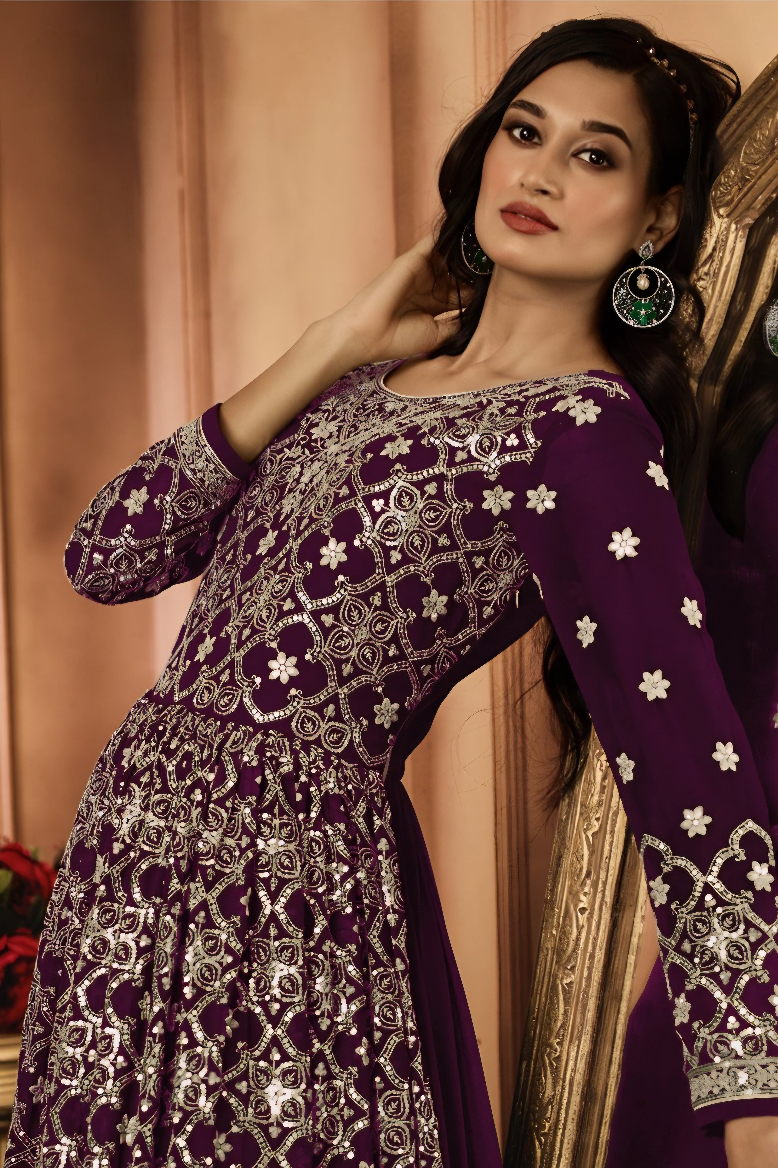 Noor Chinnon Silk Set LXGW0060