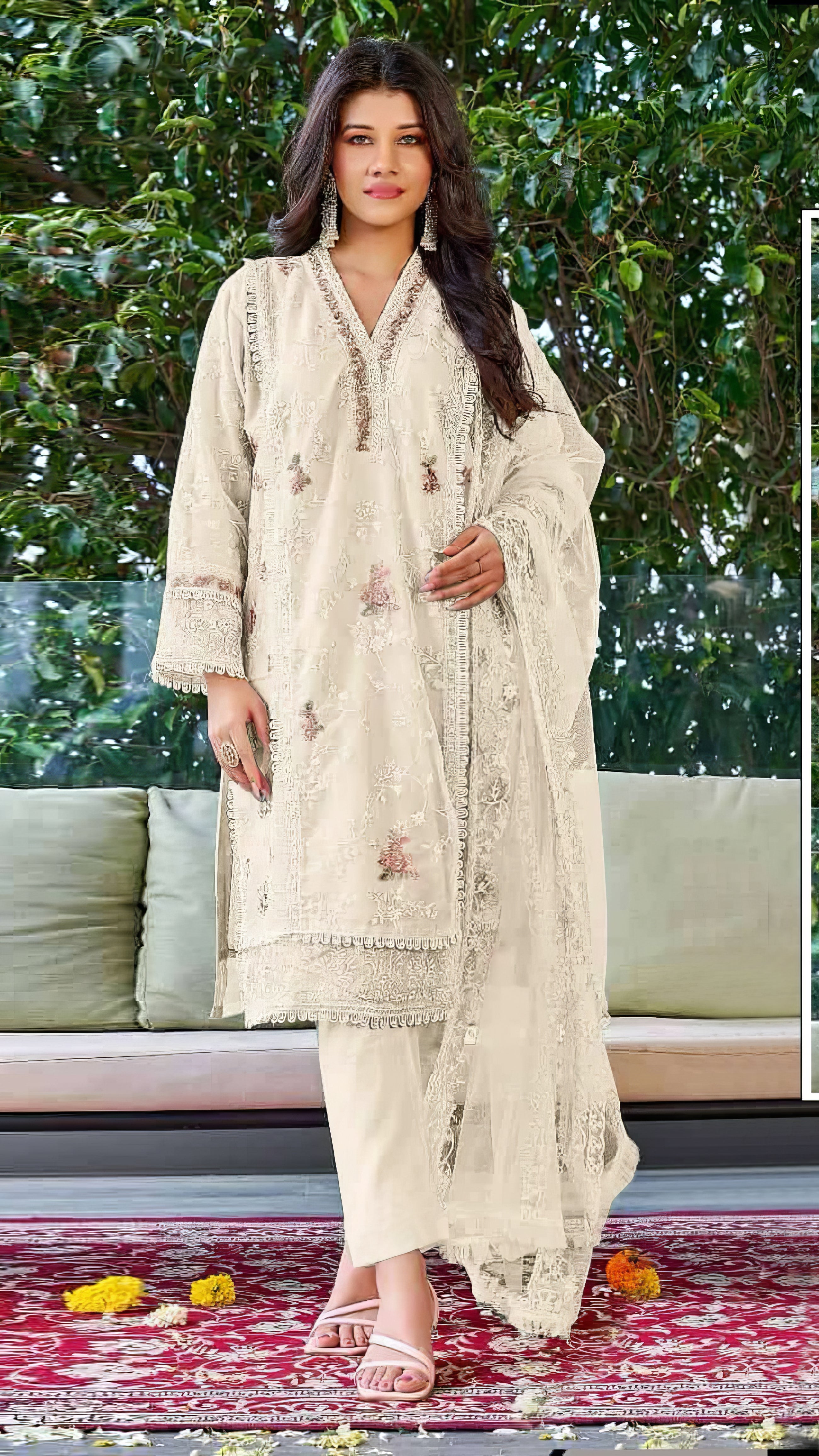 Zariya Luxe Pakistani Suit Set  EAPK0085