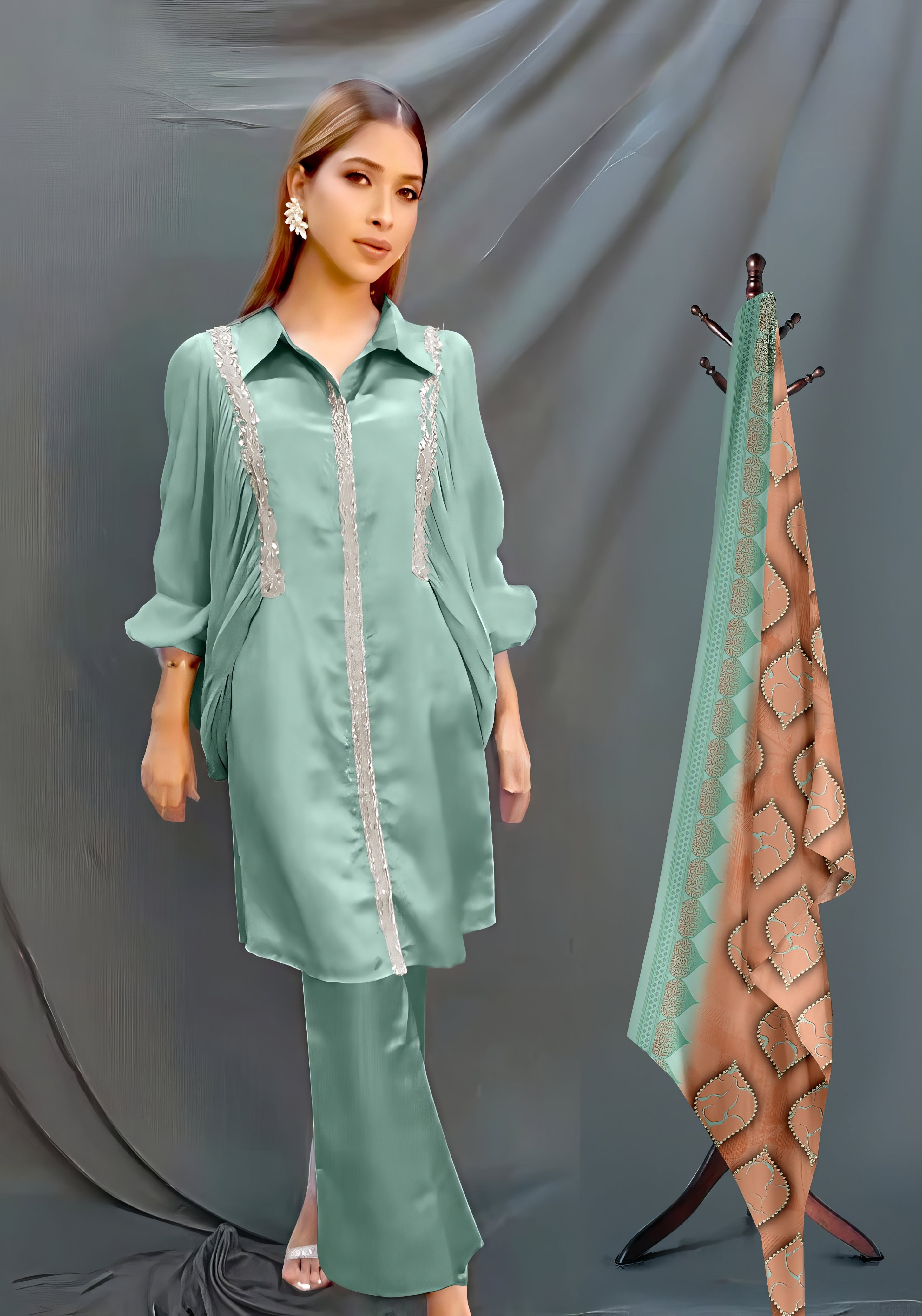 Zariya Luxe Pakistani Suit EAPK0093
