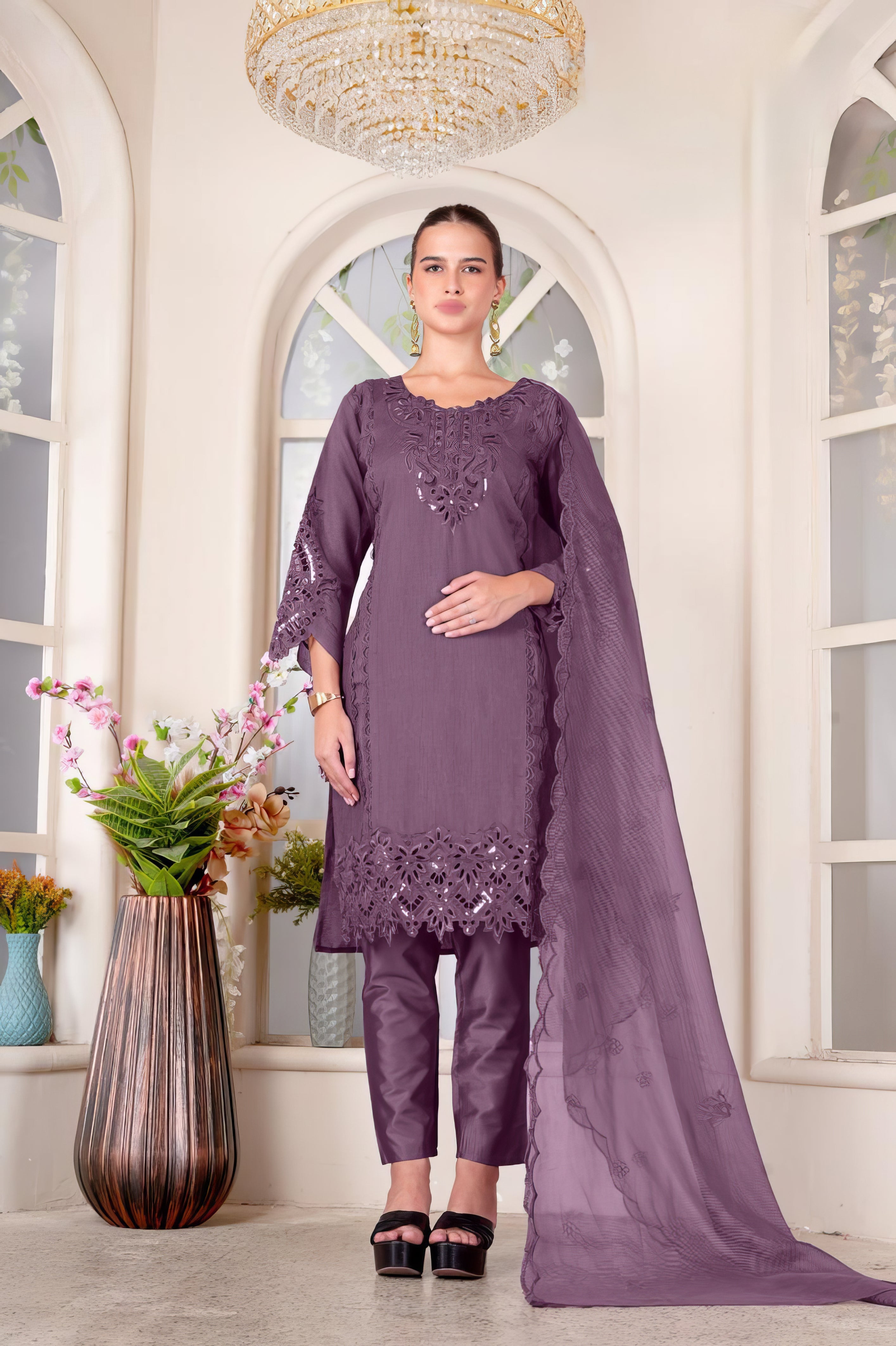 Zariya Luxe Kurti Pakistani Suit EAPK0094