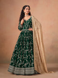 Noor Faux Georgette Gown LXGW0062