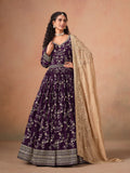 Noor Faux Georgette Gown LXGW0062