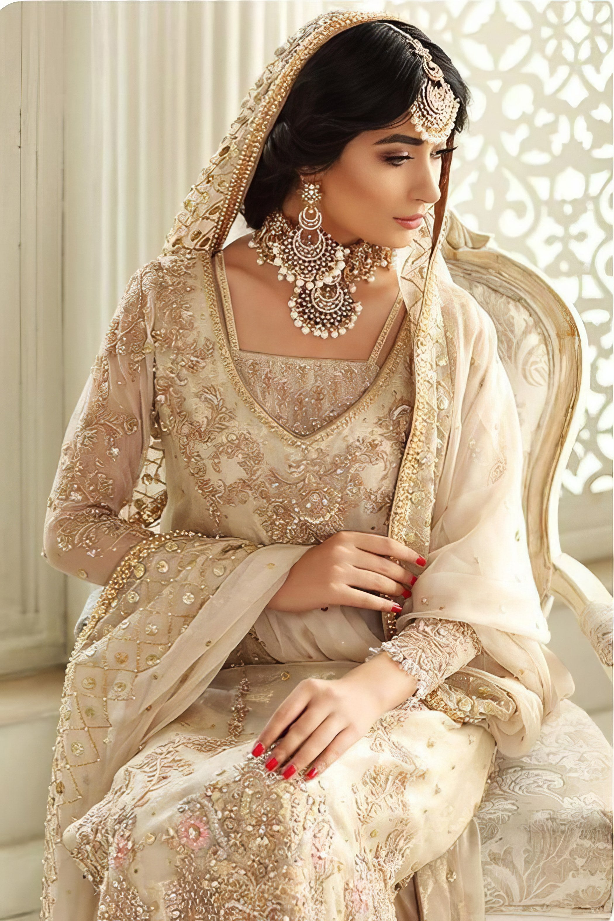 Woven Ease Premium Sharara LXSR0050