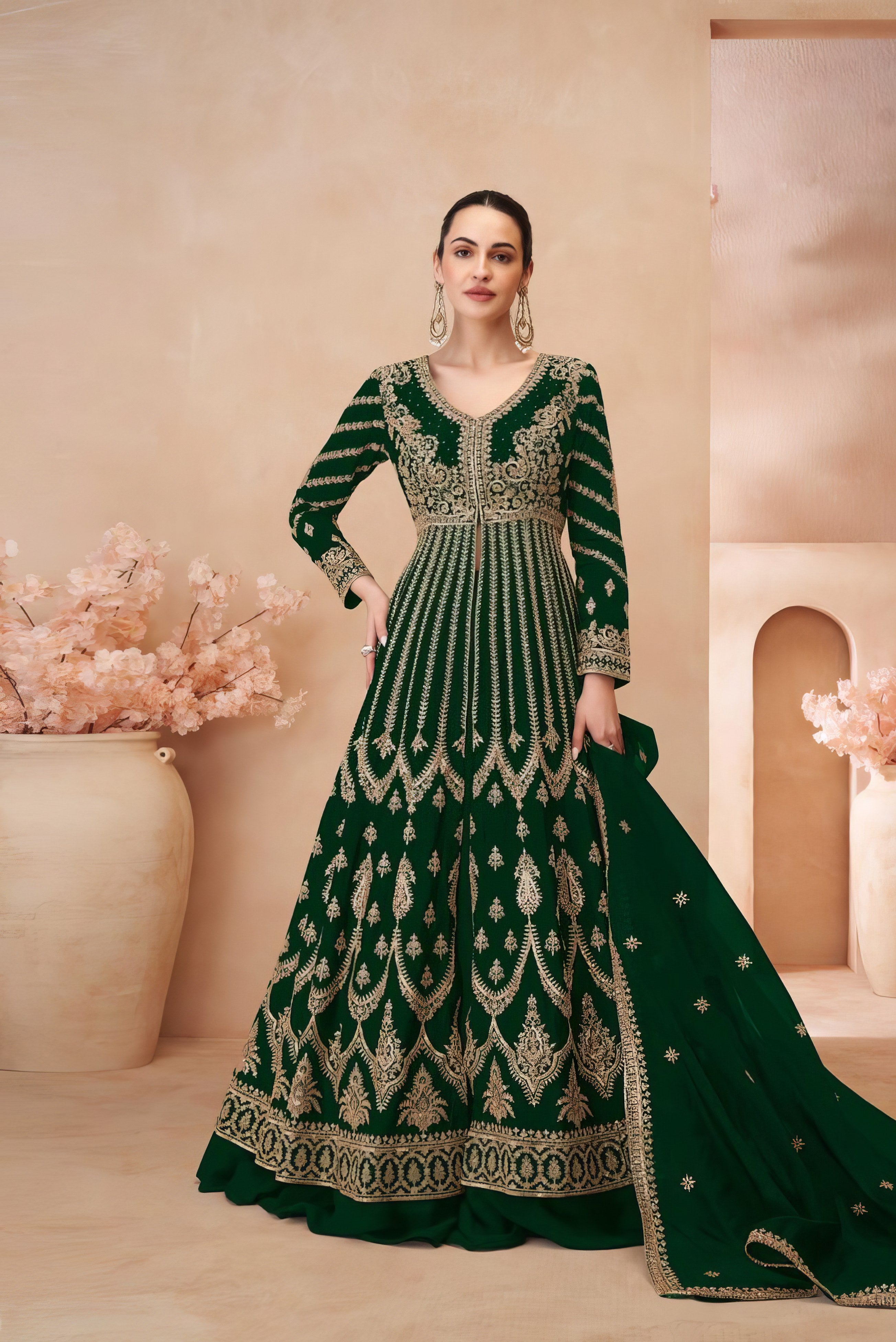 Gilded Charm Luxury Gown LXGW0034