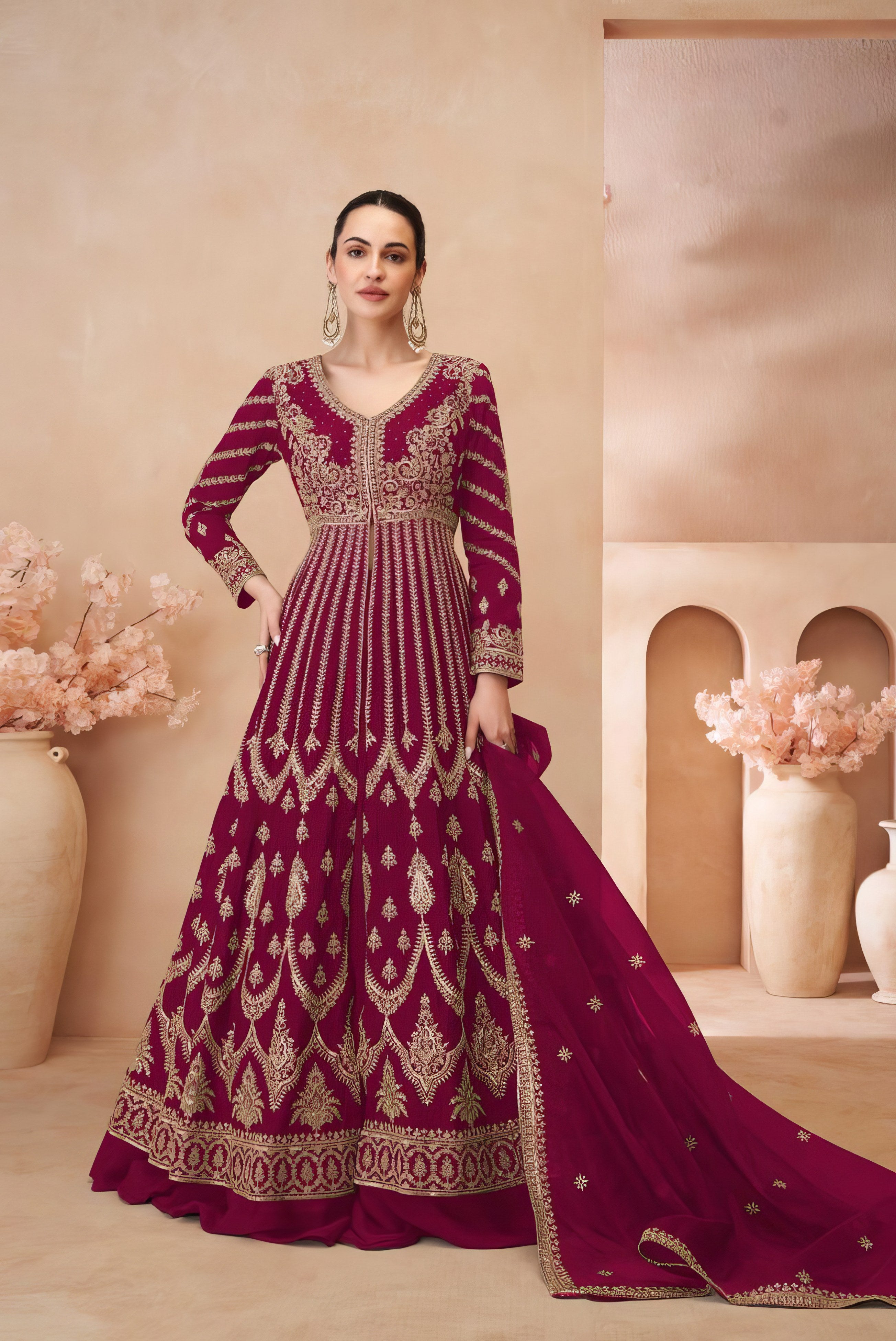 Gilded Charm Luxury Gown LXGW0034