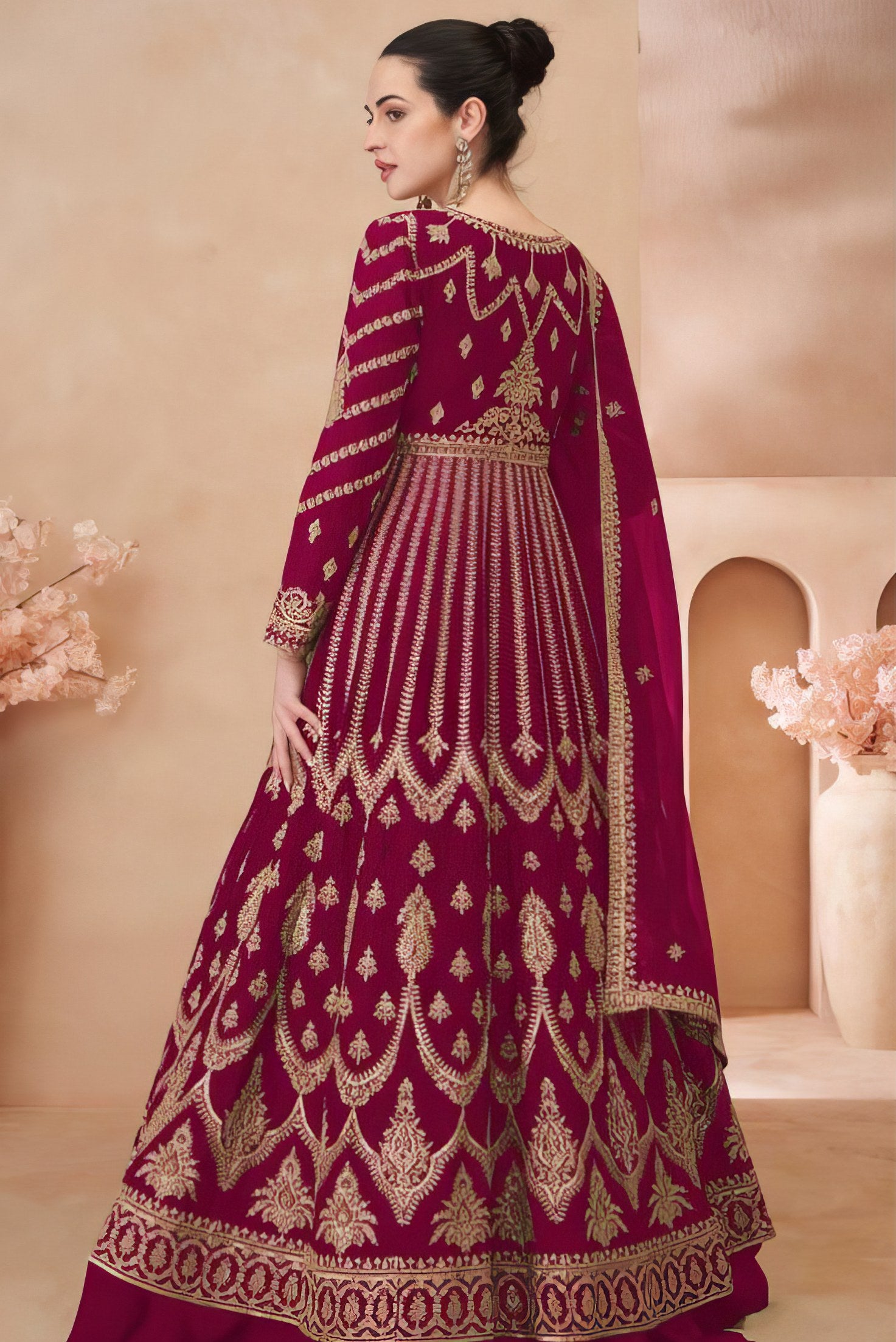 Gilded Charm Luxury Gown LXGW0034