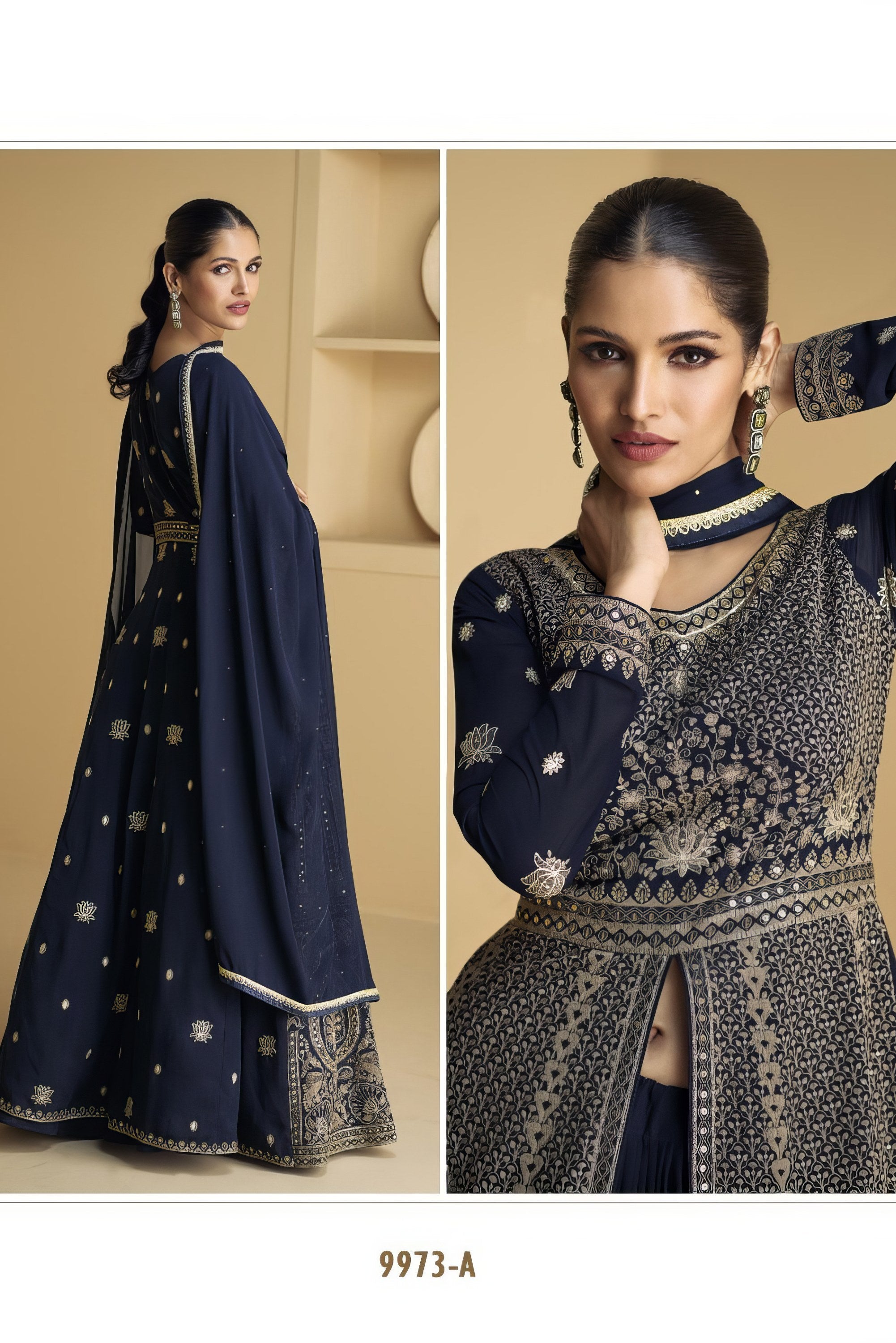 Moonlit Mirage Designer Gown EAGW0068