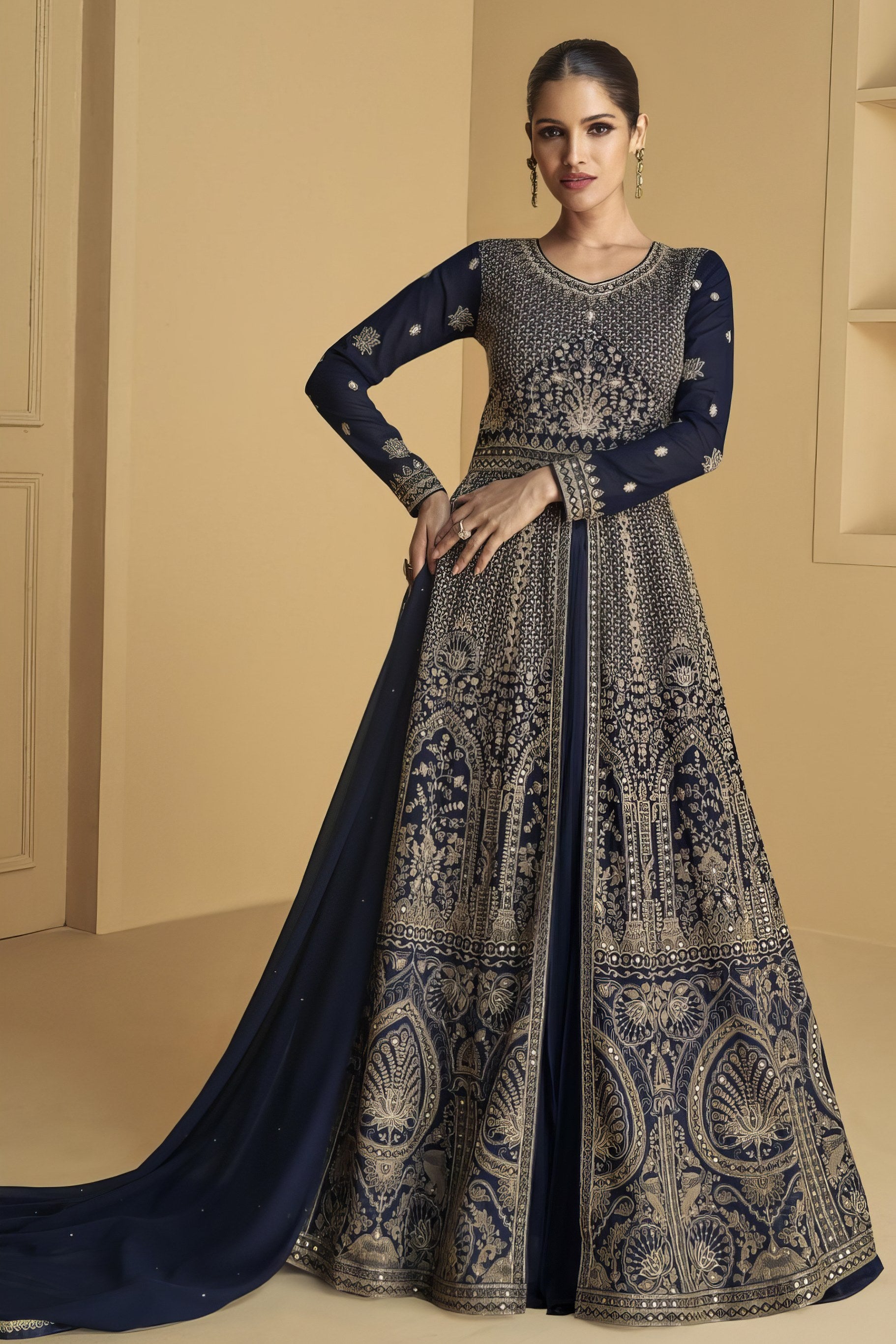 Moonlit Mirage Designer Gown EAGW0068