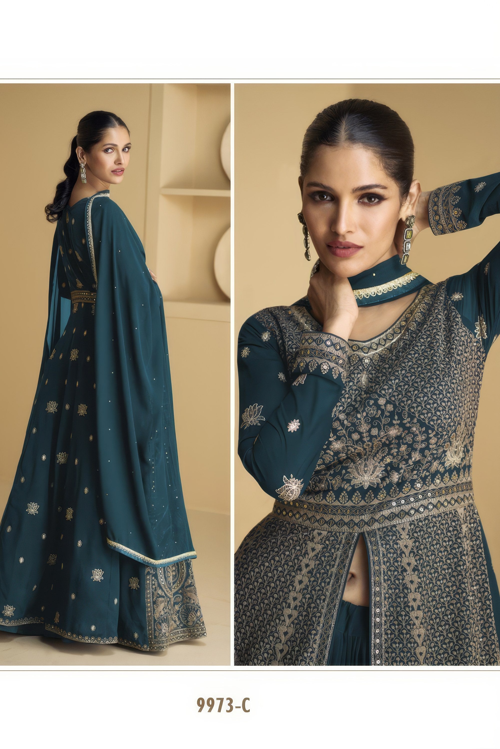 Moonlit Mirage Designer Gown EAGW0068