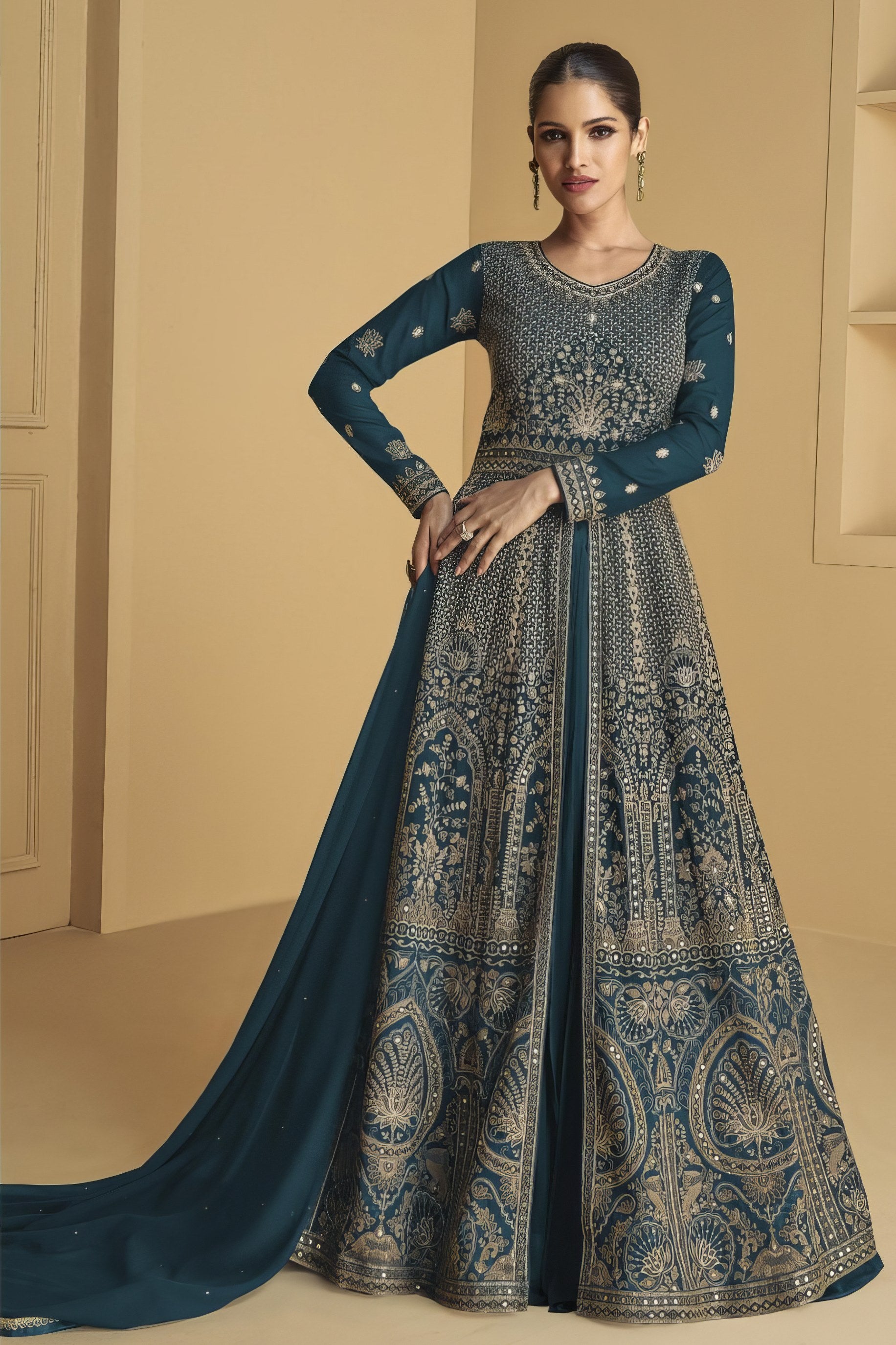 Moonlit Mirage Designer Gown EAGW0068