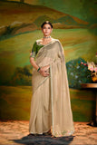 Forest Green and Beige Designer Embroidered LXSE0012