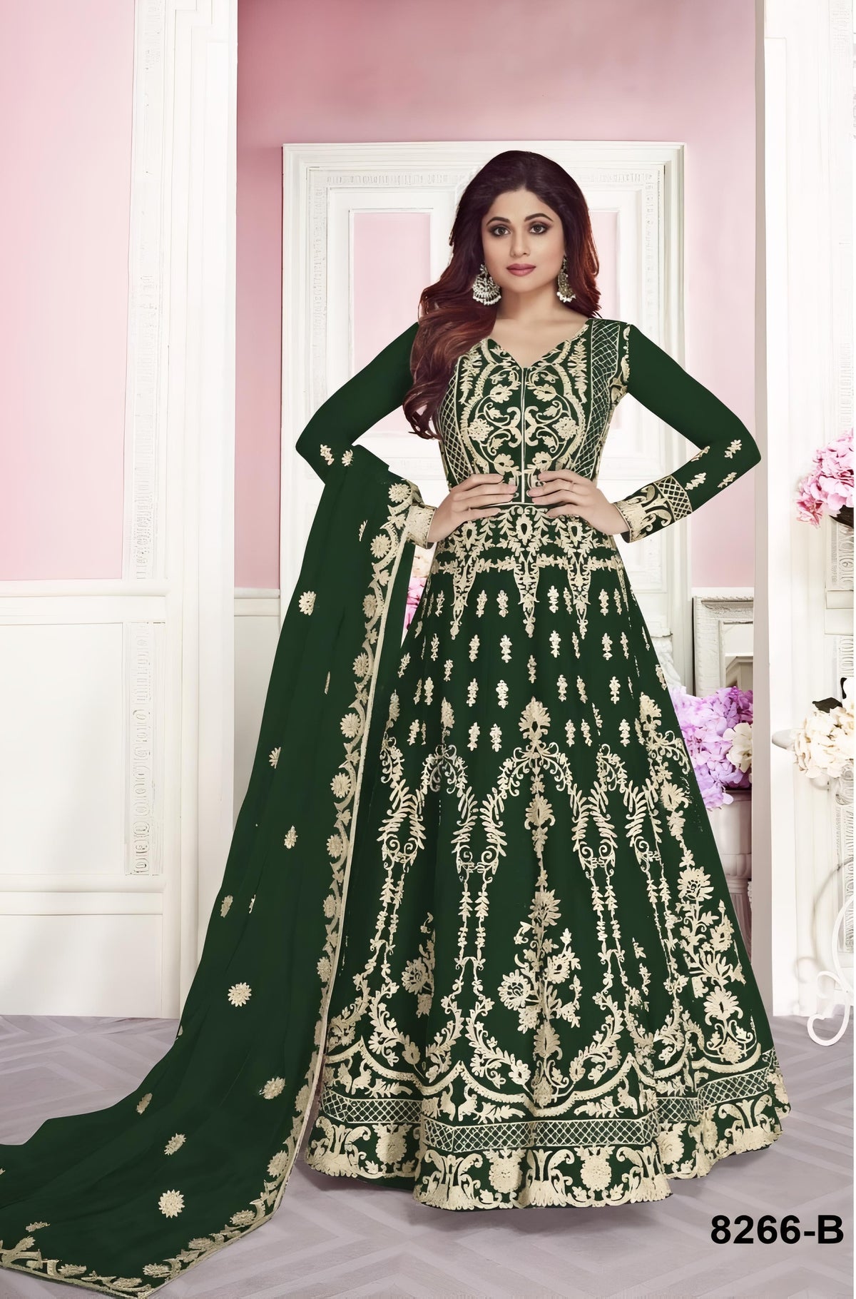 Embroderied Designer Gown EAGW0012