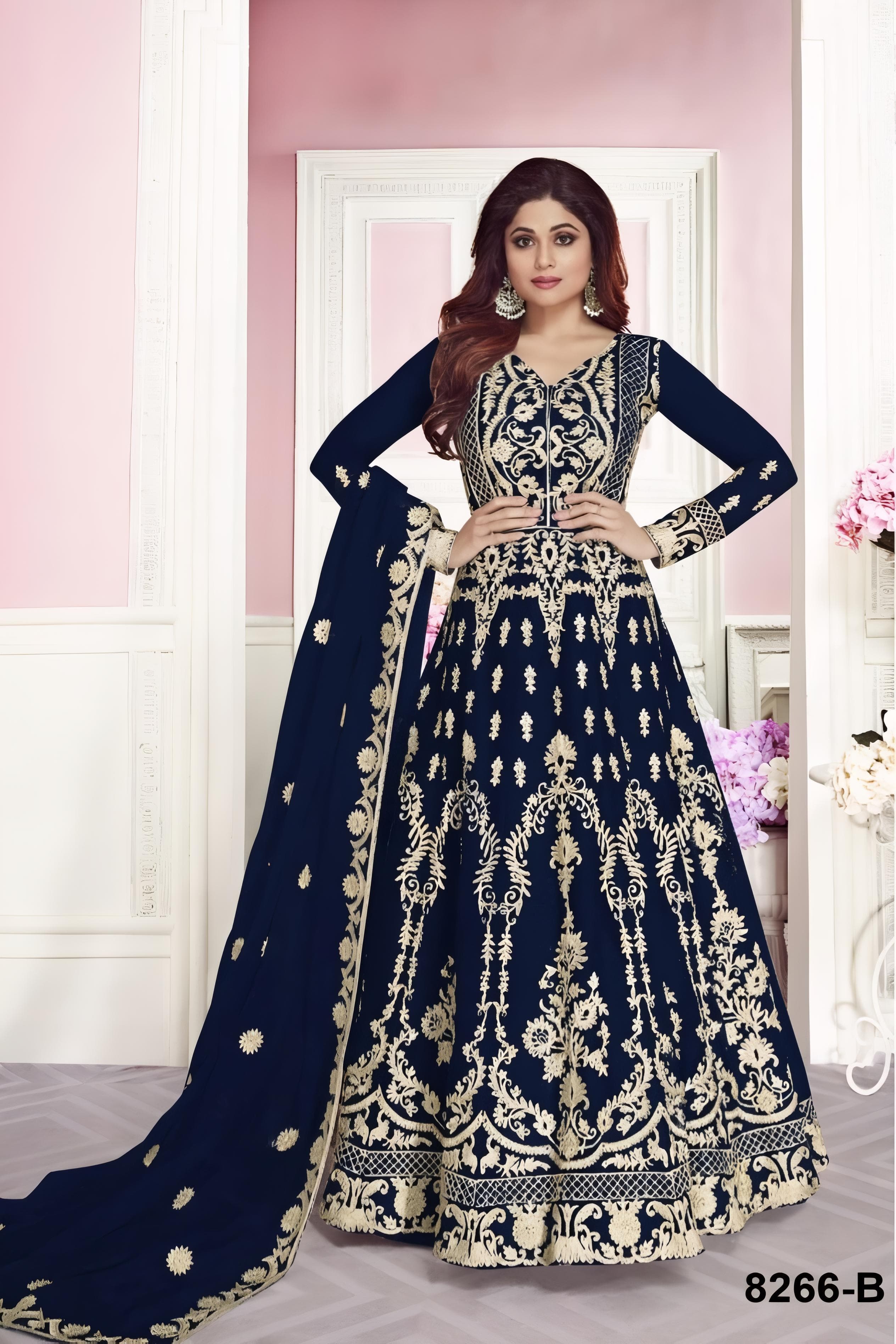 Embroderied Designer Gown EAGW0012