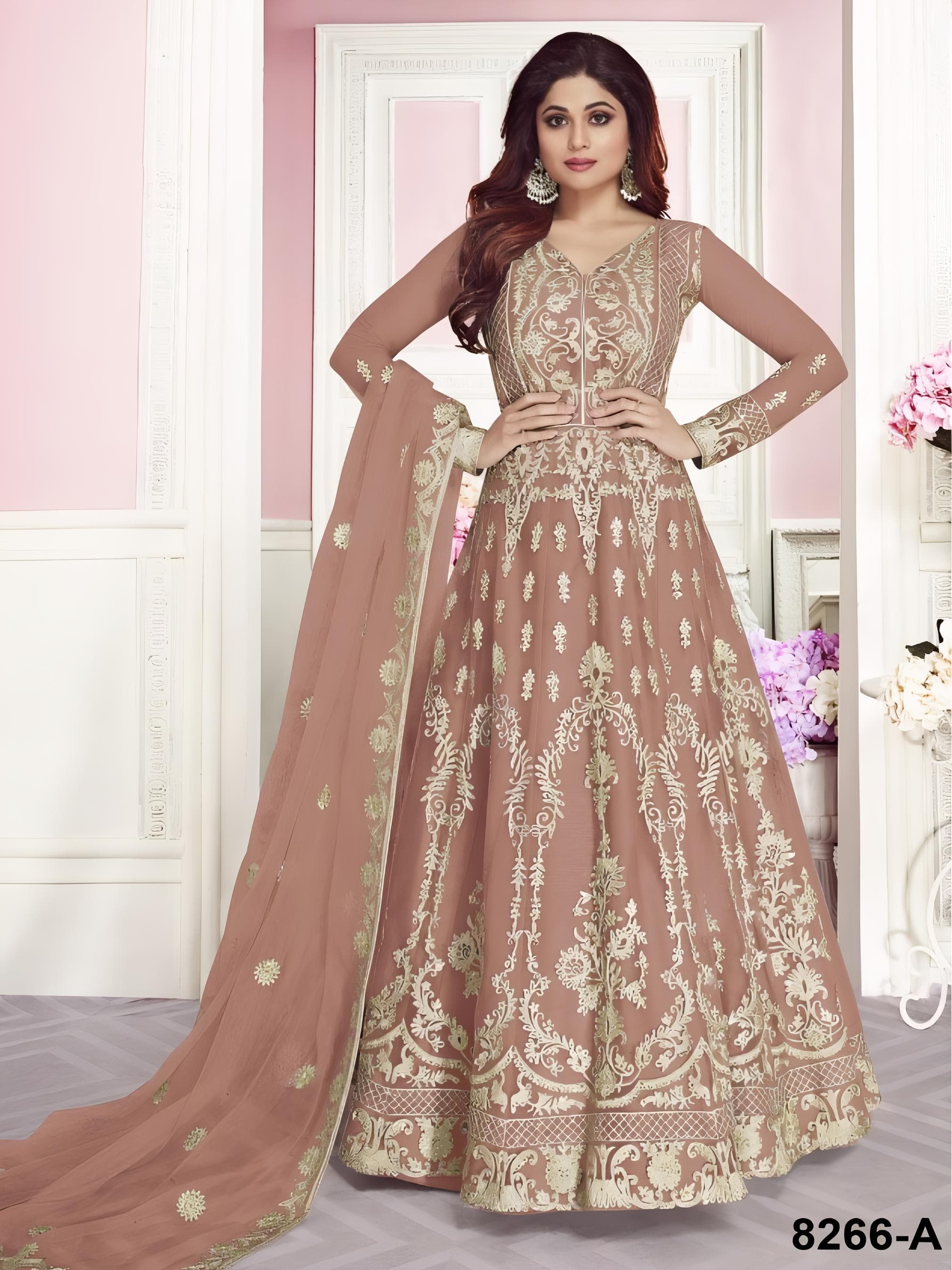 Embroderied Designer Gown EAGW0012