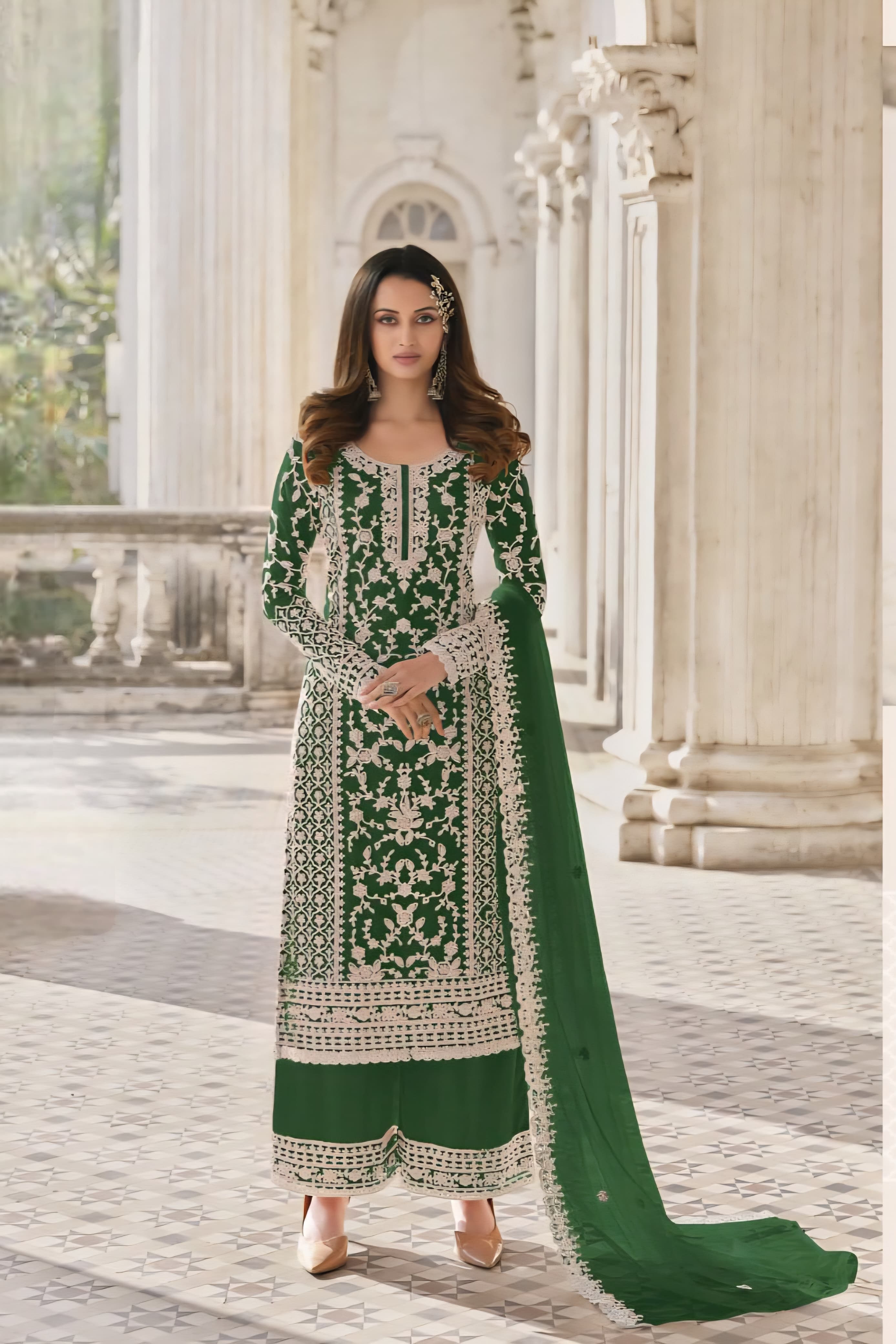 Butterfly Bloom Pakistani Suit EAPK0032