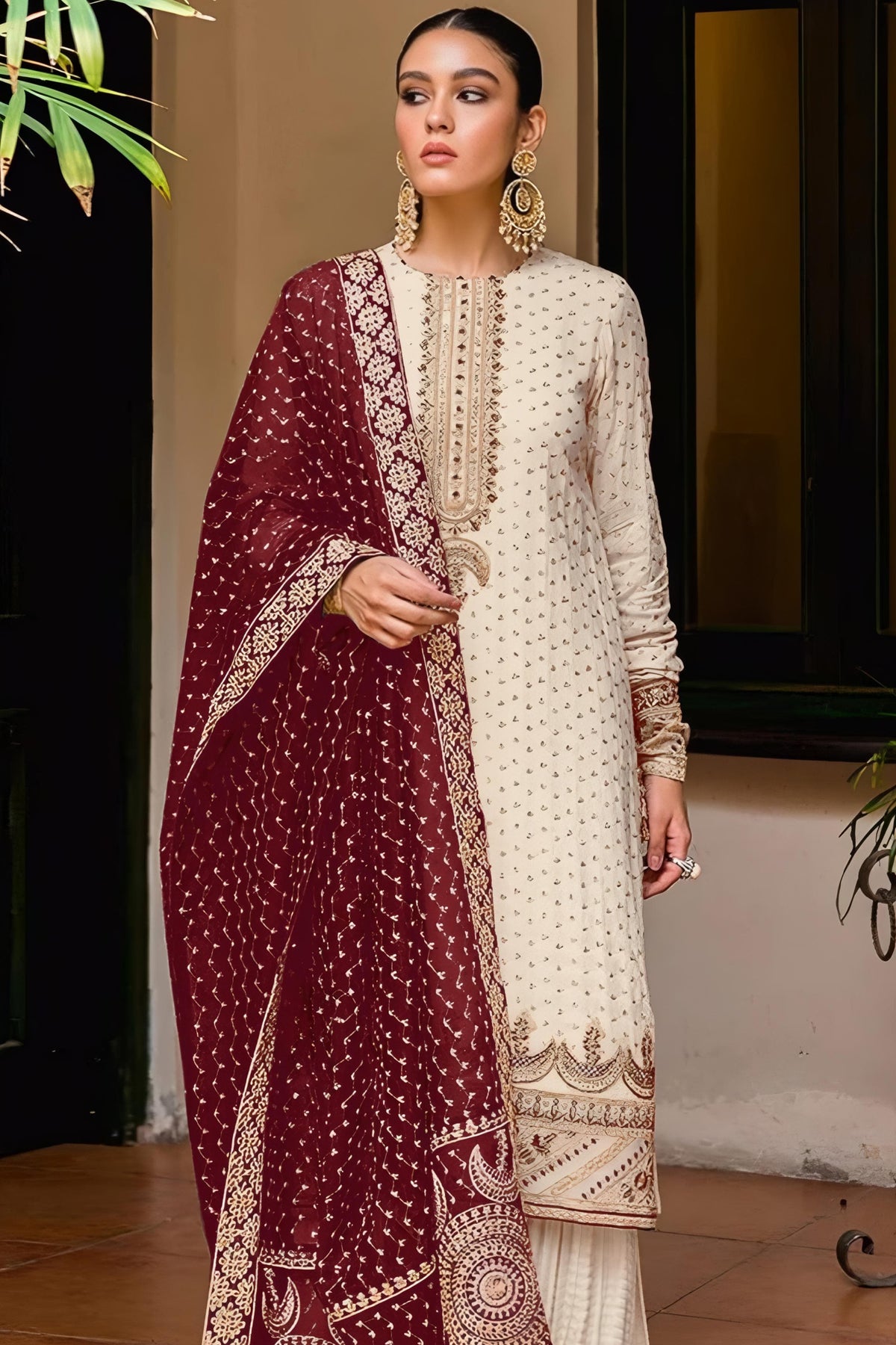 ZarkanAura Georgette Fab Pakistani suit EAPK0024