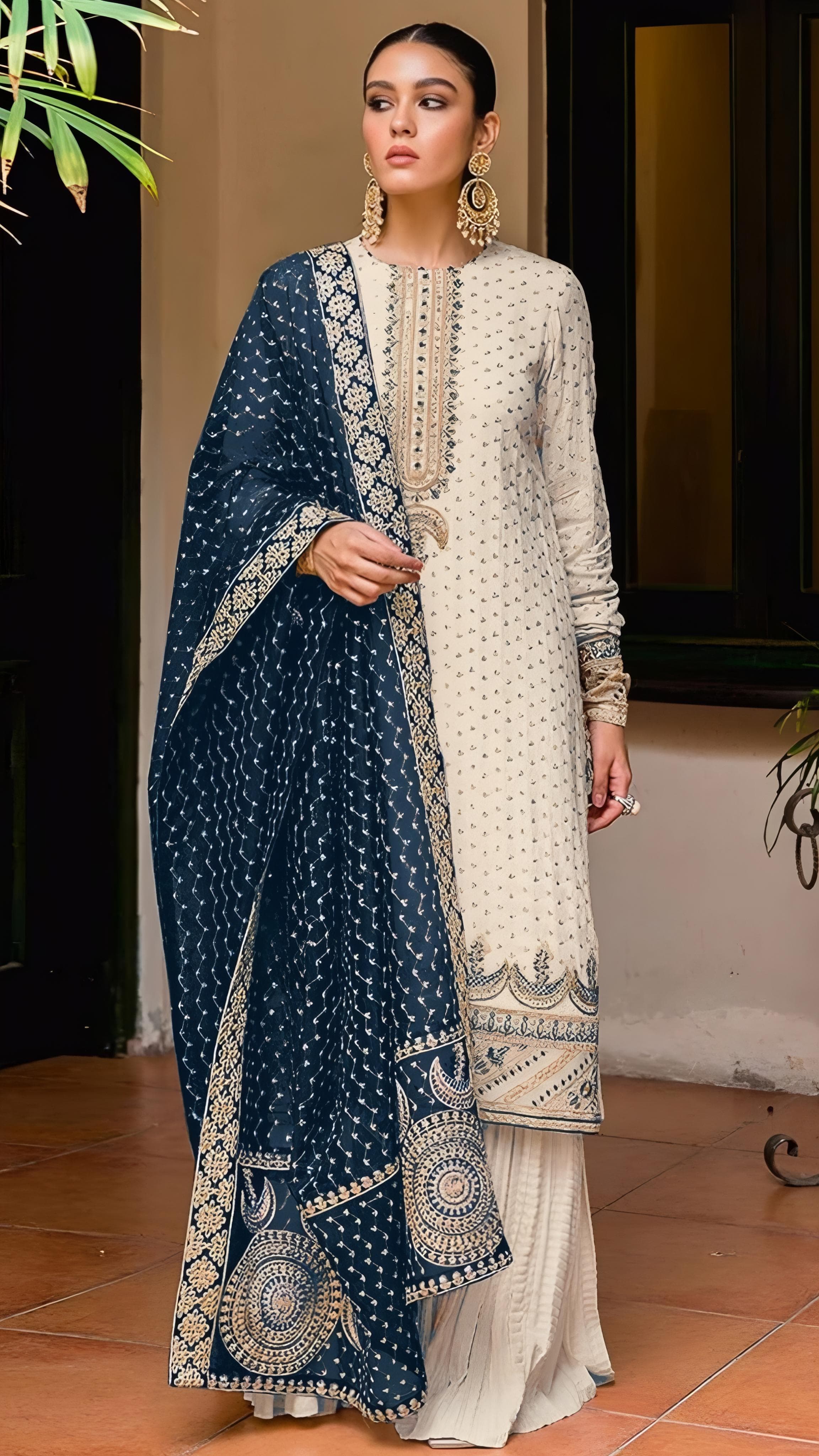 ZarkanAura Georgette Fab Pakistani suit EAPK0024