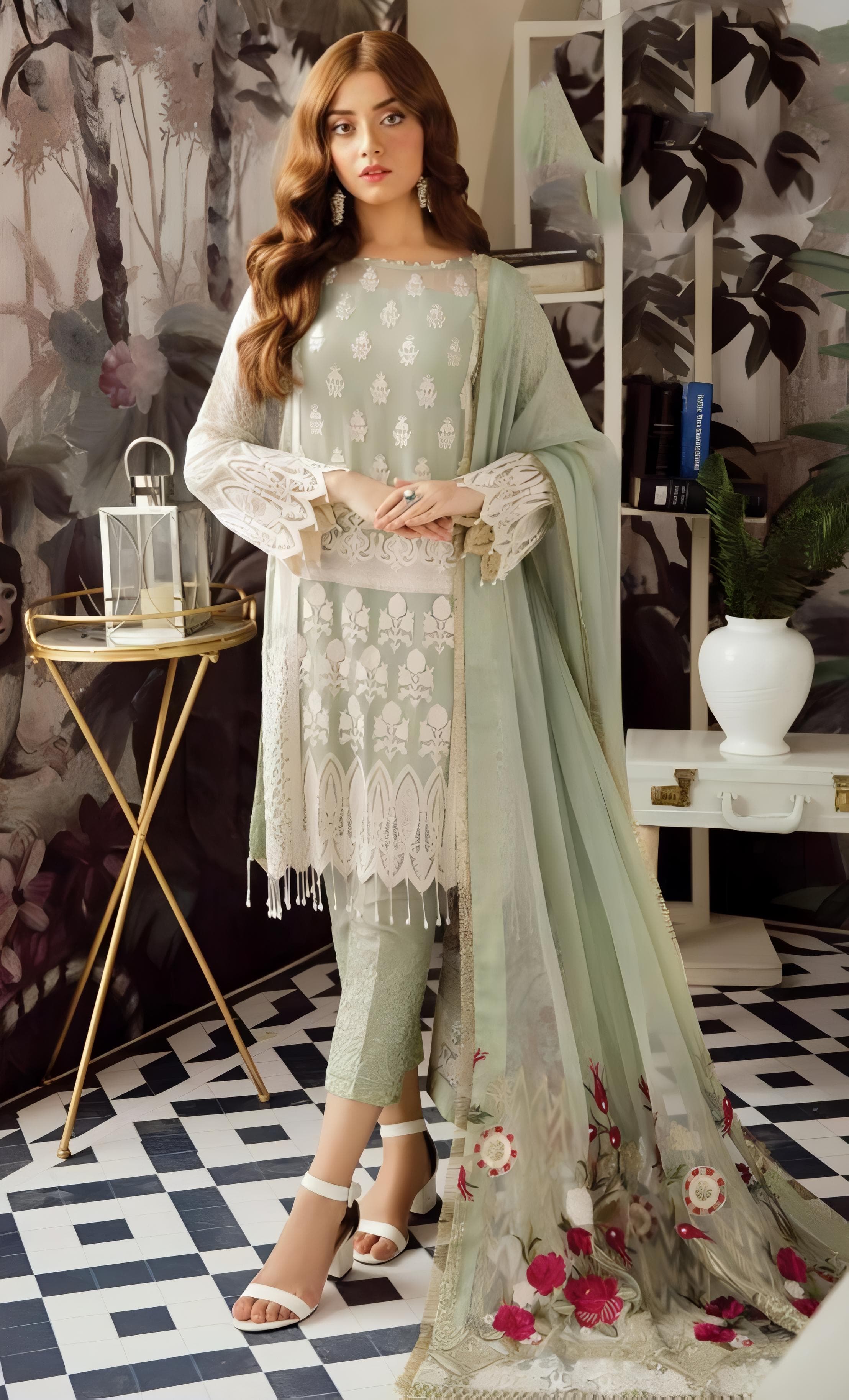 Zarqa Elegance Designer Pakistani Suit EAPK0029
