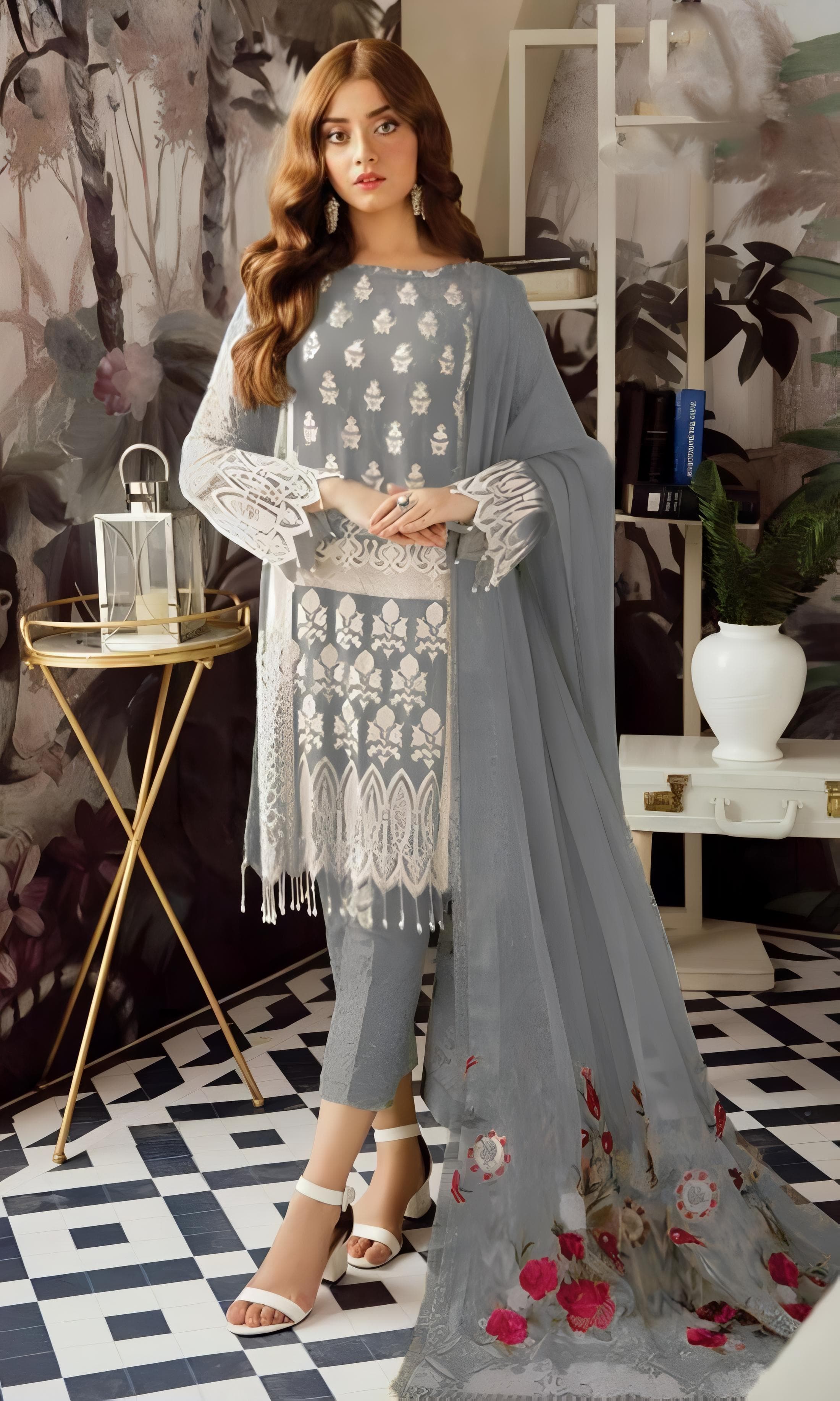 Zarqa Elegance Designer Pakistani Suit EAPK0029