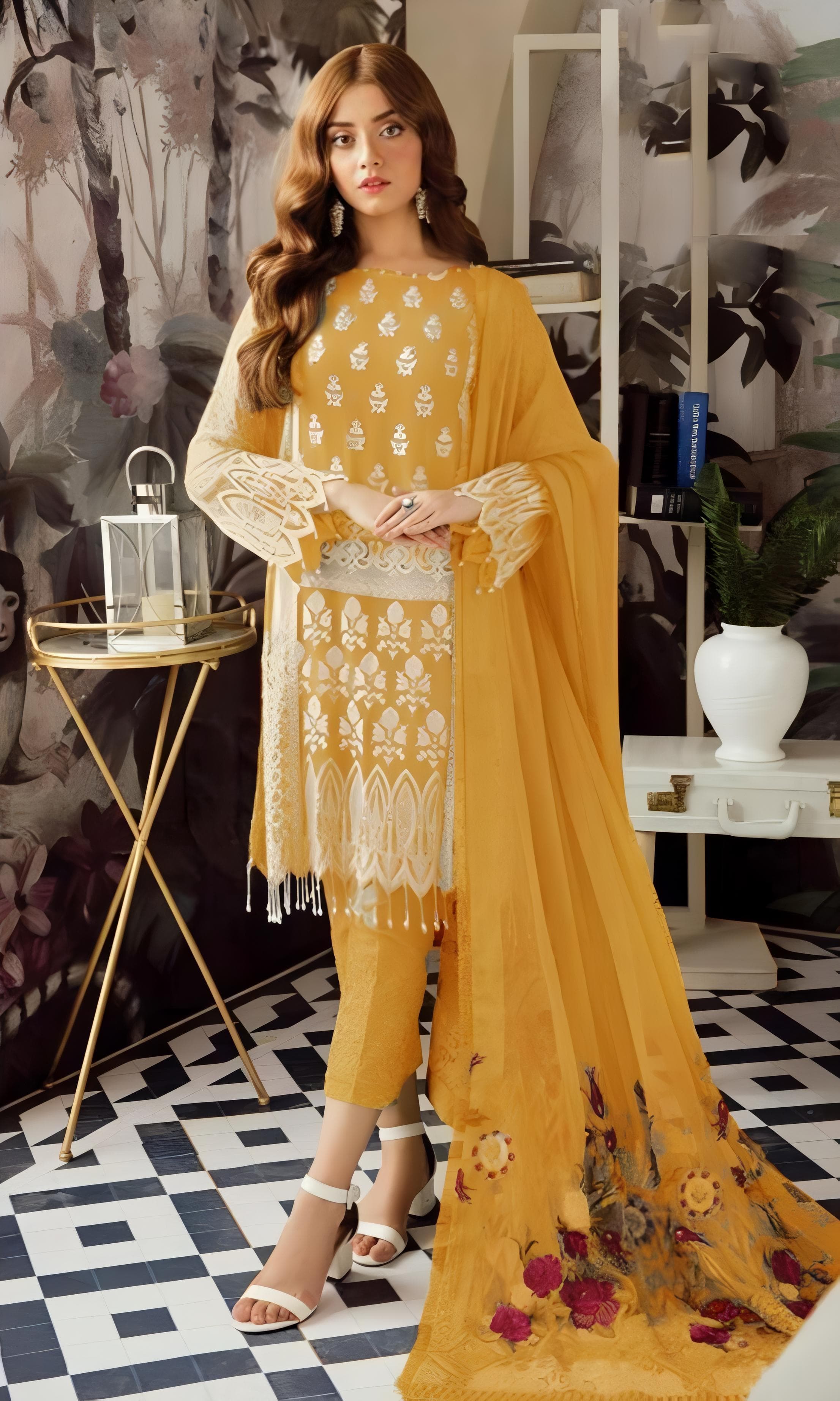 Zarqa Elegance Designer Pakistani Suit EAPK0029