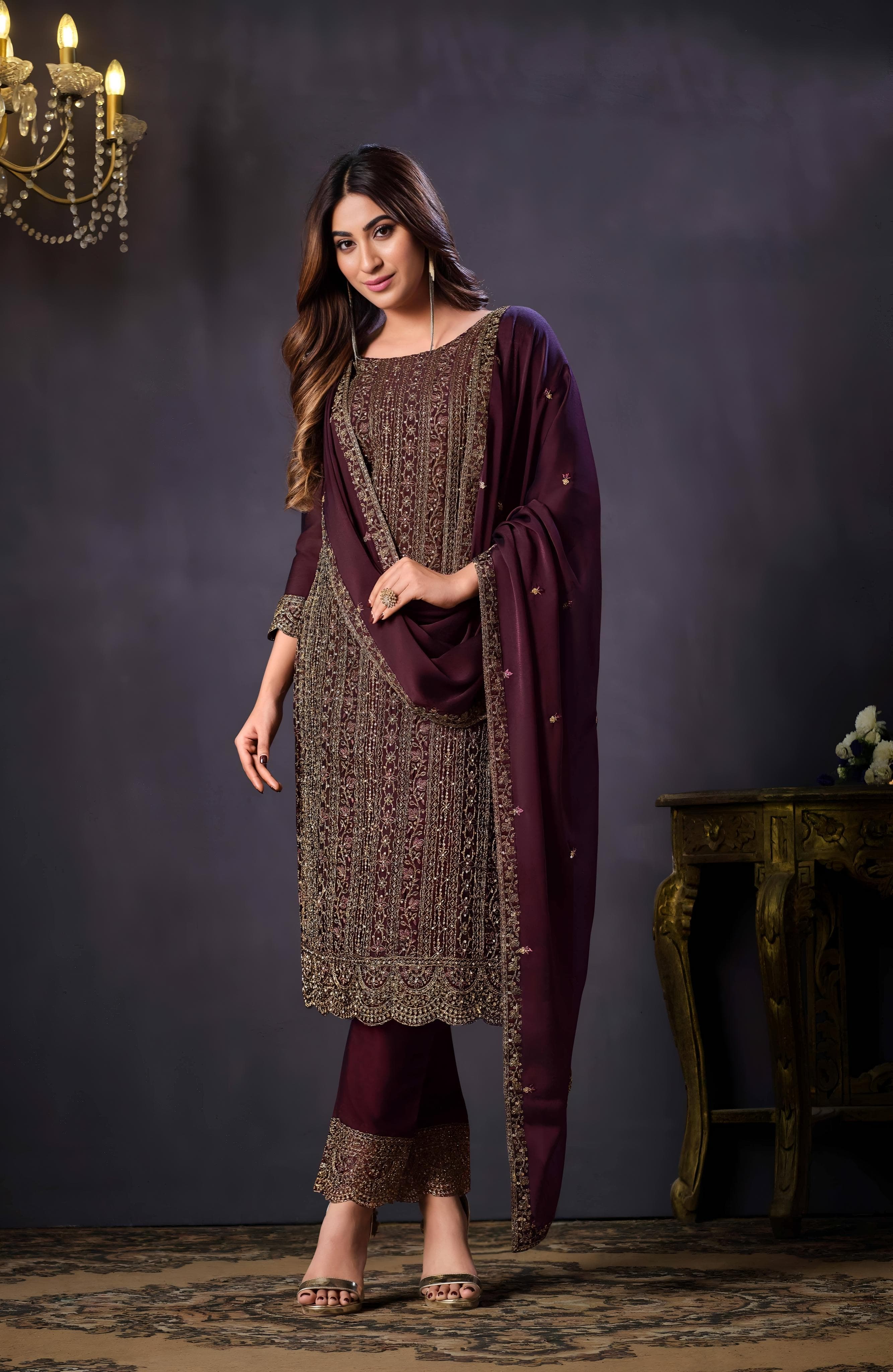Rangoli Riwaayat Elegance Pakistani Suit EAPK0035