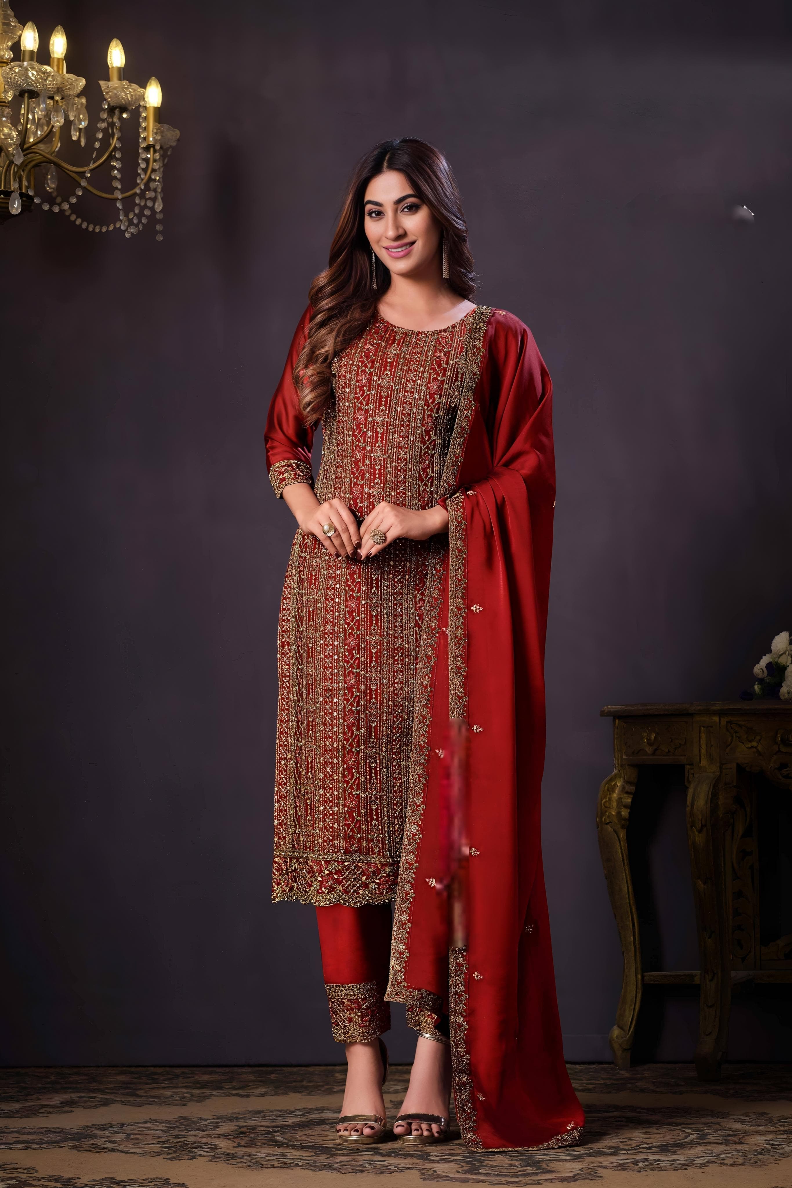 Rangoli Riwaayat Elegance Pakistani Suit EAPK0035