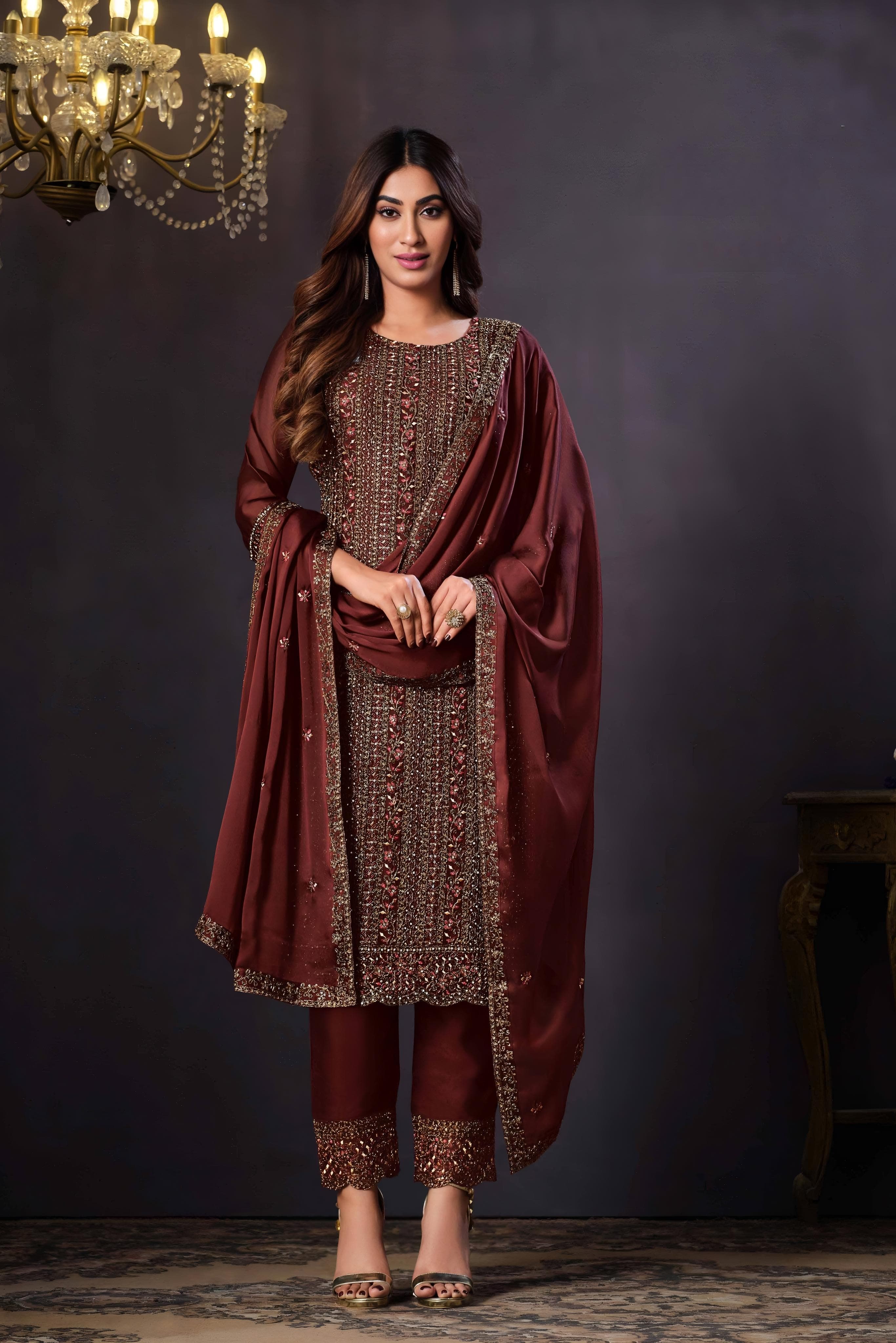 Rangoli Riwaayat Elegance Pakistani Suit EAPK0035