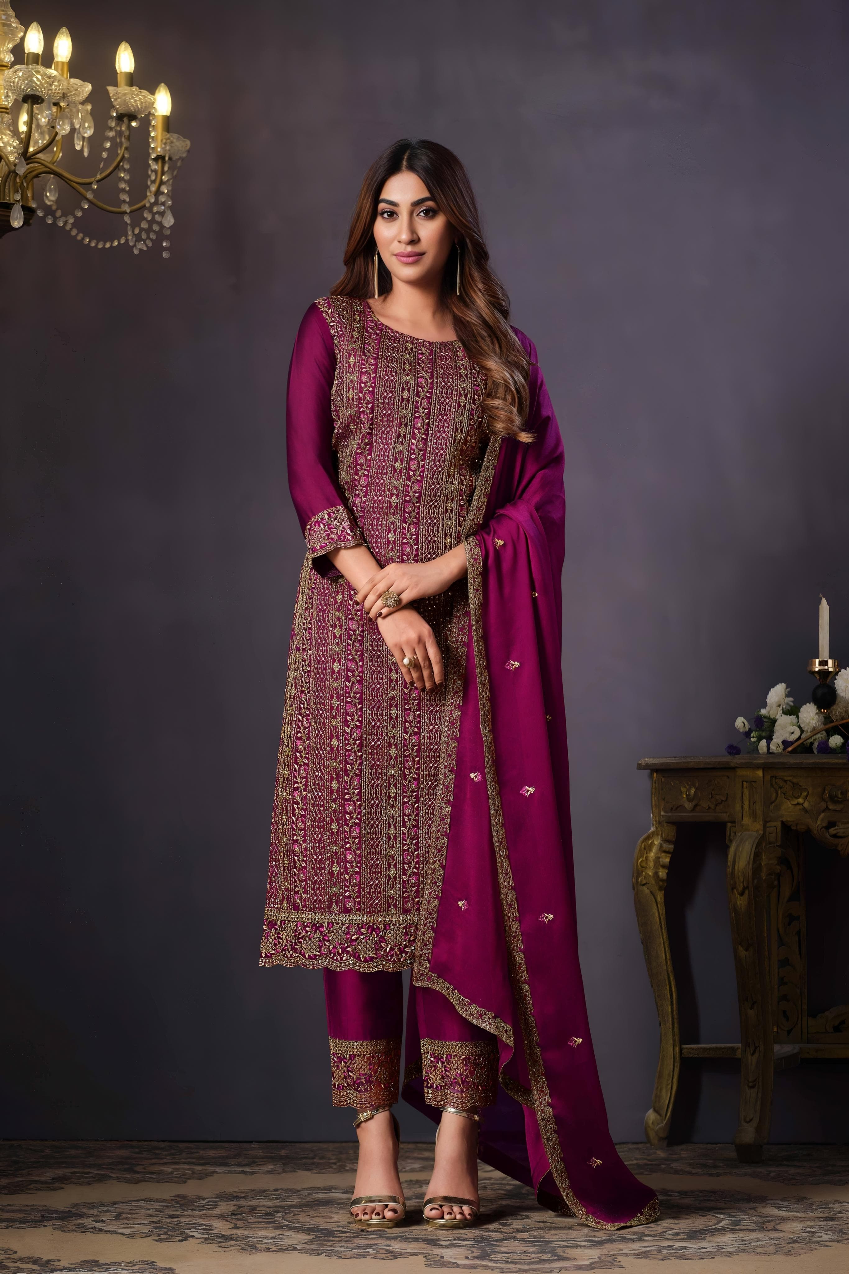 Rangoli Riwaayat Elegance Pakistani Suit EAPK0035