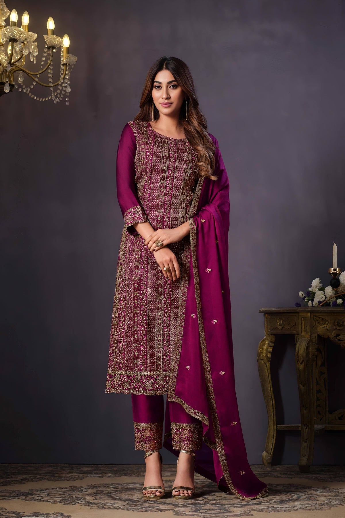 Rangoli Riwaayat Elegance Pakistani Suit EAPK0035