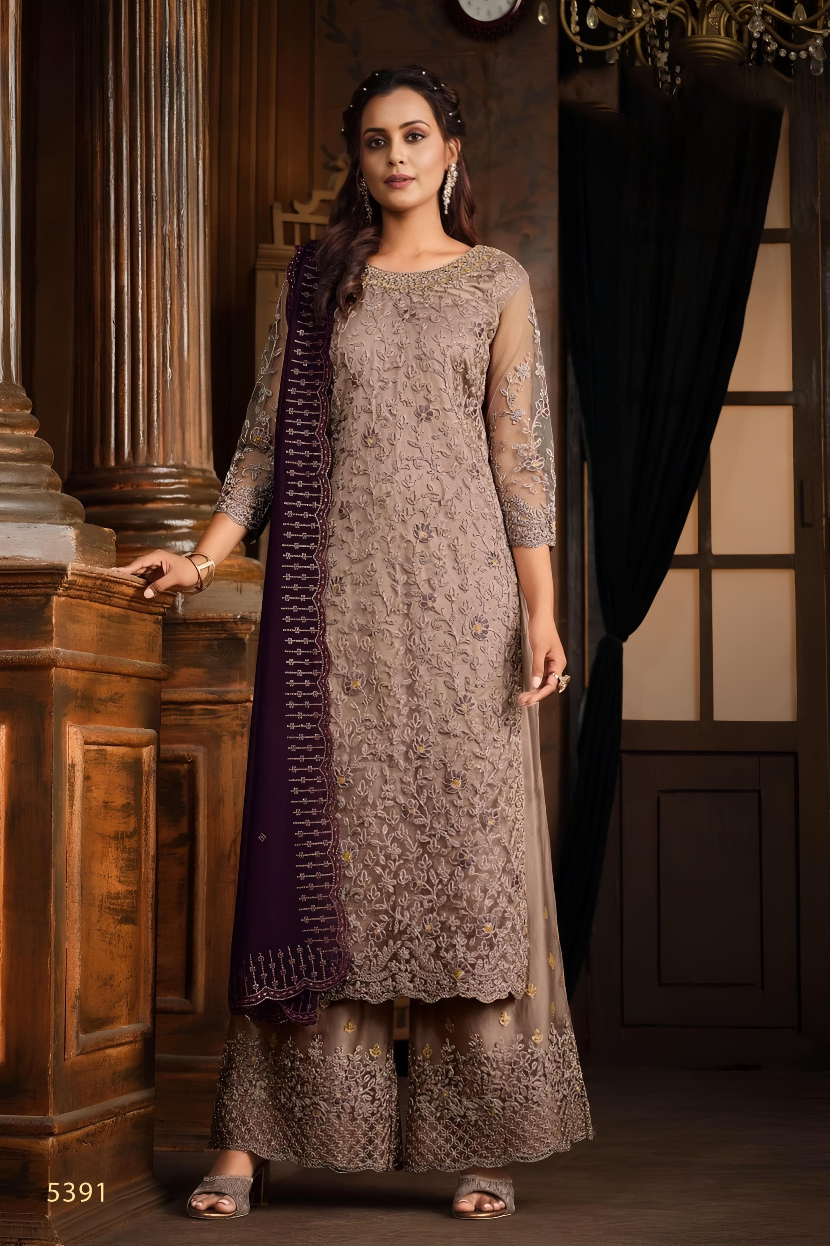 Royal Mirage Embroidered Pakistani suits  EAPK0036