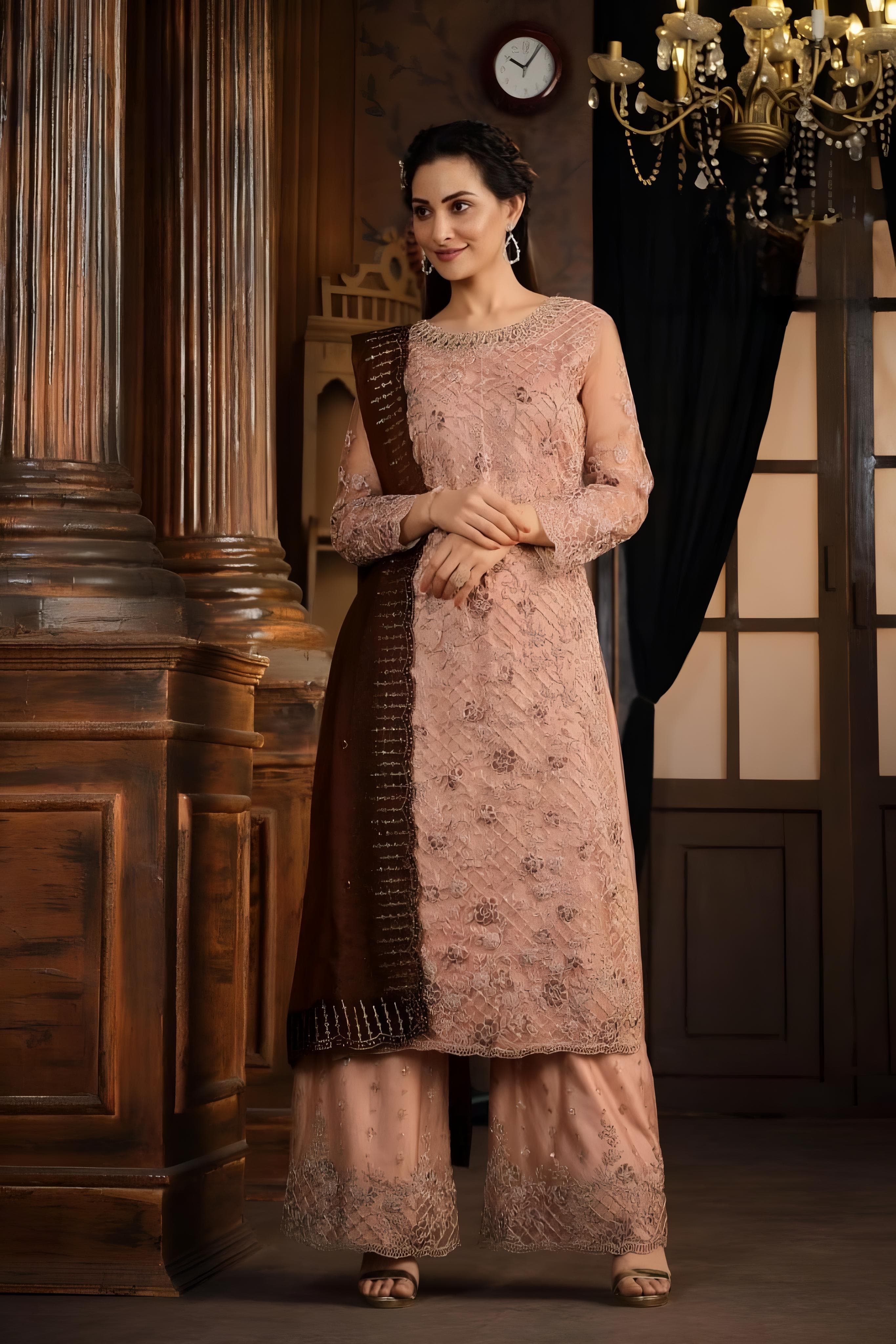 Royal Mirage Embroidered Pakistani suits  EAPK0036