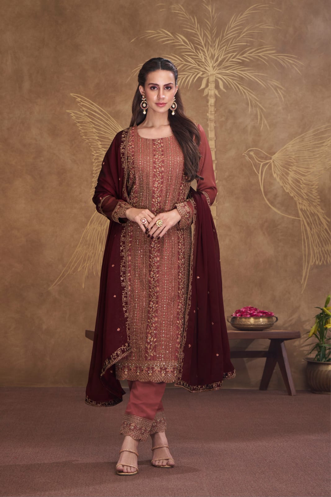 Rangoli Roshni Embellished Glow Pakistani Suit EAPK0037