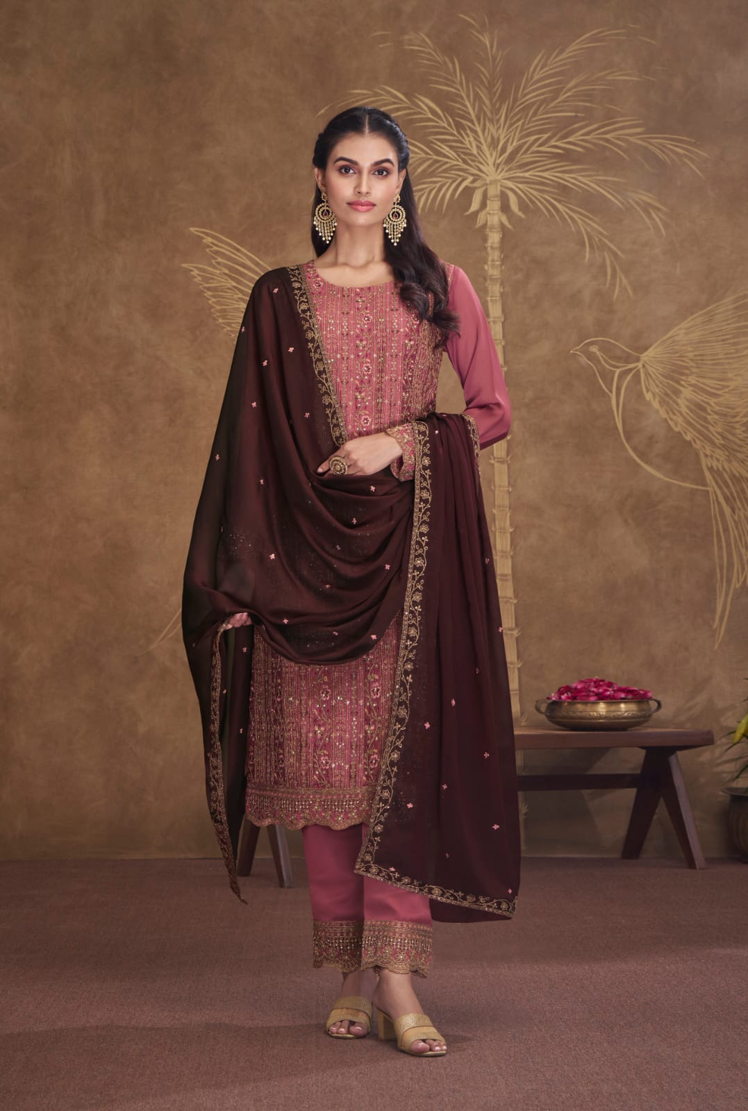 Rangoli Roshni Embellished Glow Pakistani Suit EAPK0037