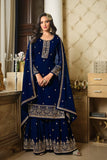 Designer Sharara Suit with Sequence & Lace Dupatta EASR0001