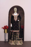 Heavy Chinon sharara with Mat Squence work EASR00020