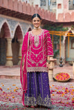 Heavy Chinon sharara with Squence work EASR00023