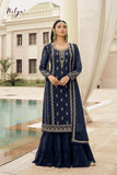 GlimmerGrace Faux Georgette SHARARA EASR00030