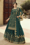 Soft Net Embroidered SHARARA EASR00033