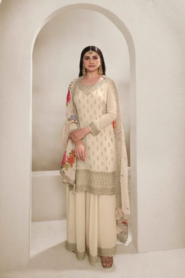 Zari Mirage embroderied SHARARA EASR00041
