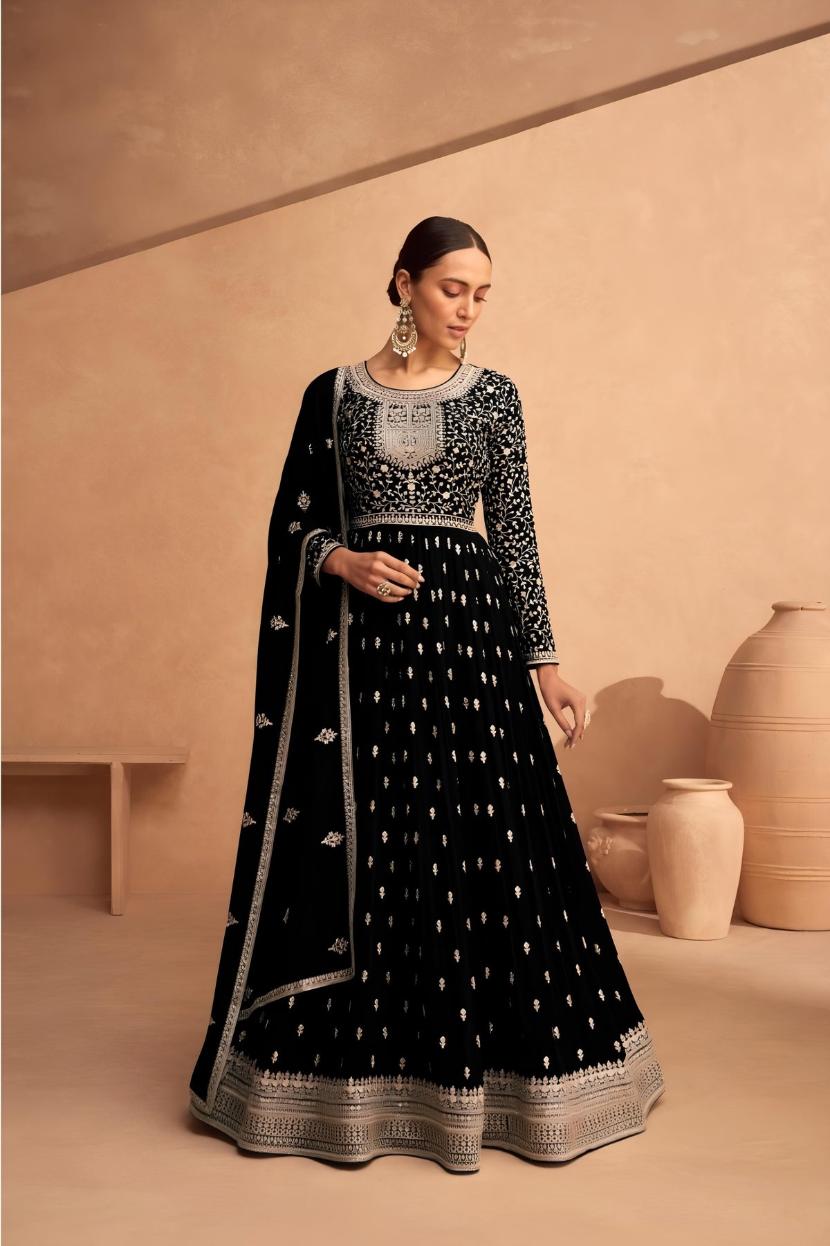 Dusky Elegance Designer GOWN EAGW0020