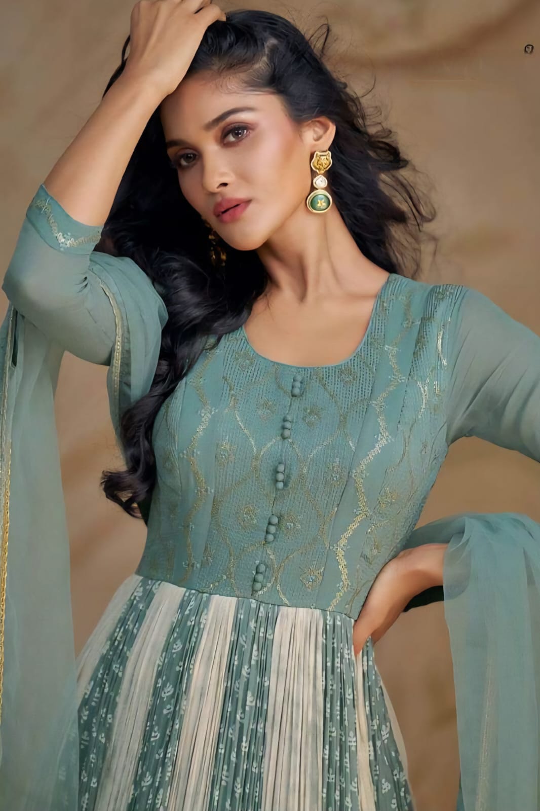 Foxglove Elegance Gown EAGW0030