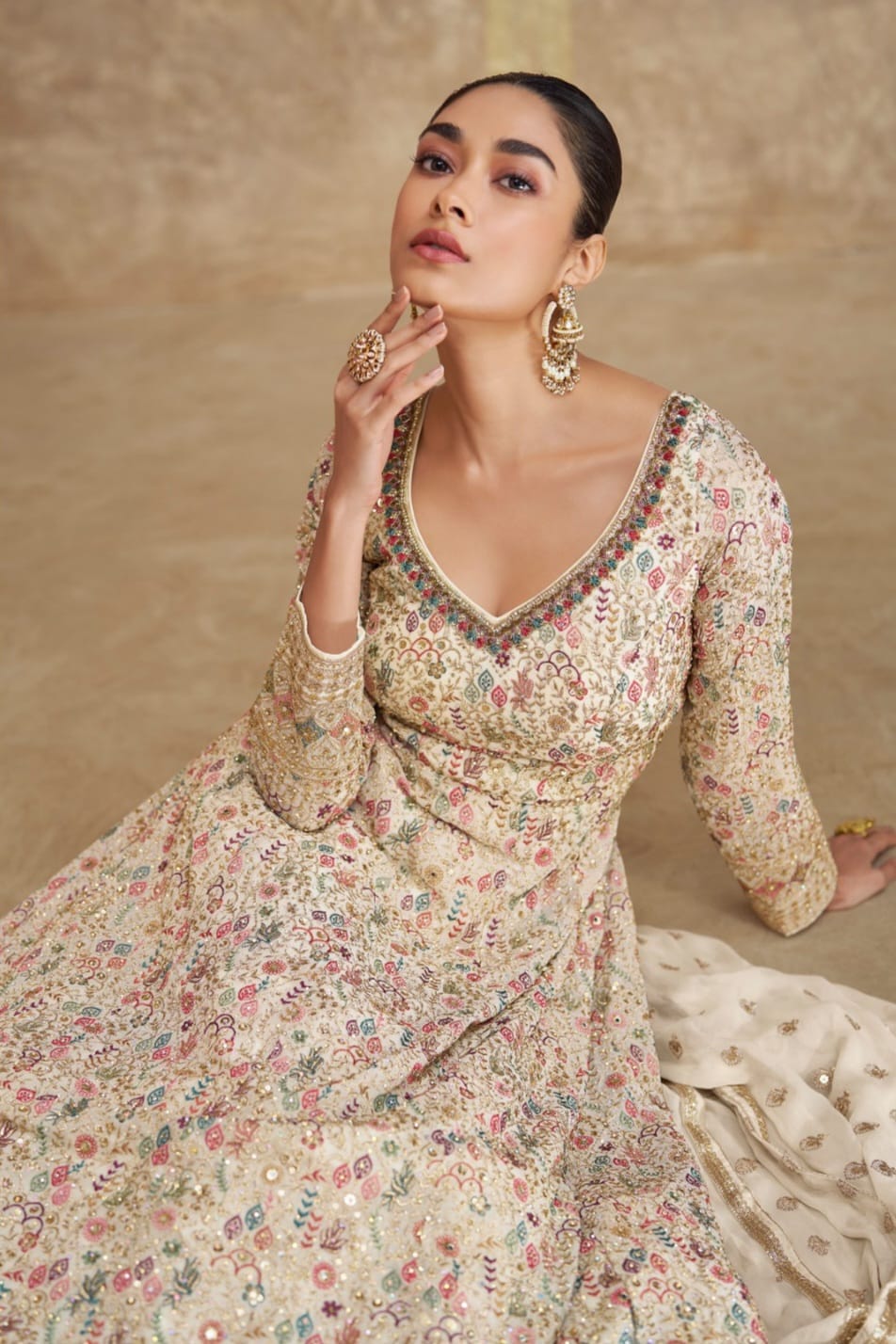 Zariah Spark Emboidered Gown EAGW0031