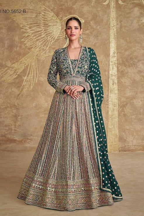 Zariah Spark Emboidered Gown EAGW0031