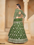 Radiant Beauty Organza Lehenga LXLG0004