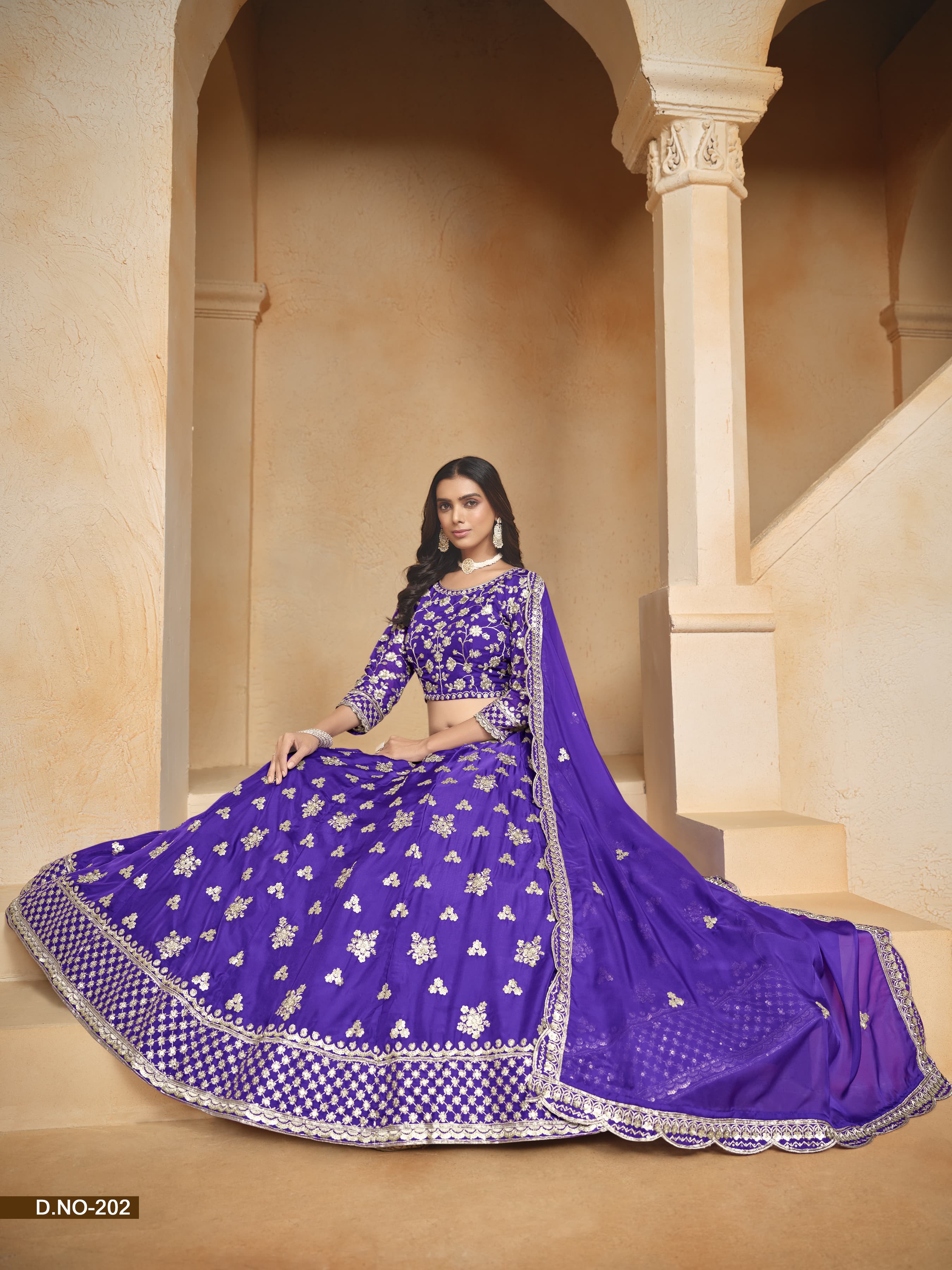Radiant Beauty Organza Lehenga LXLG0004