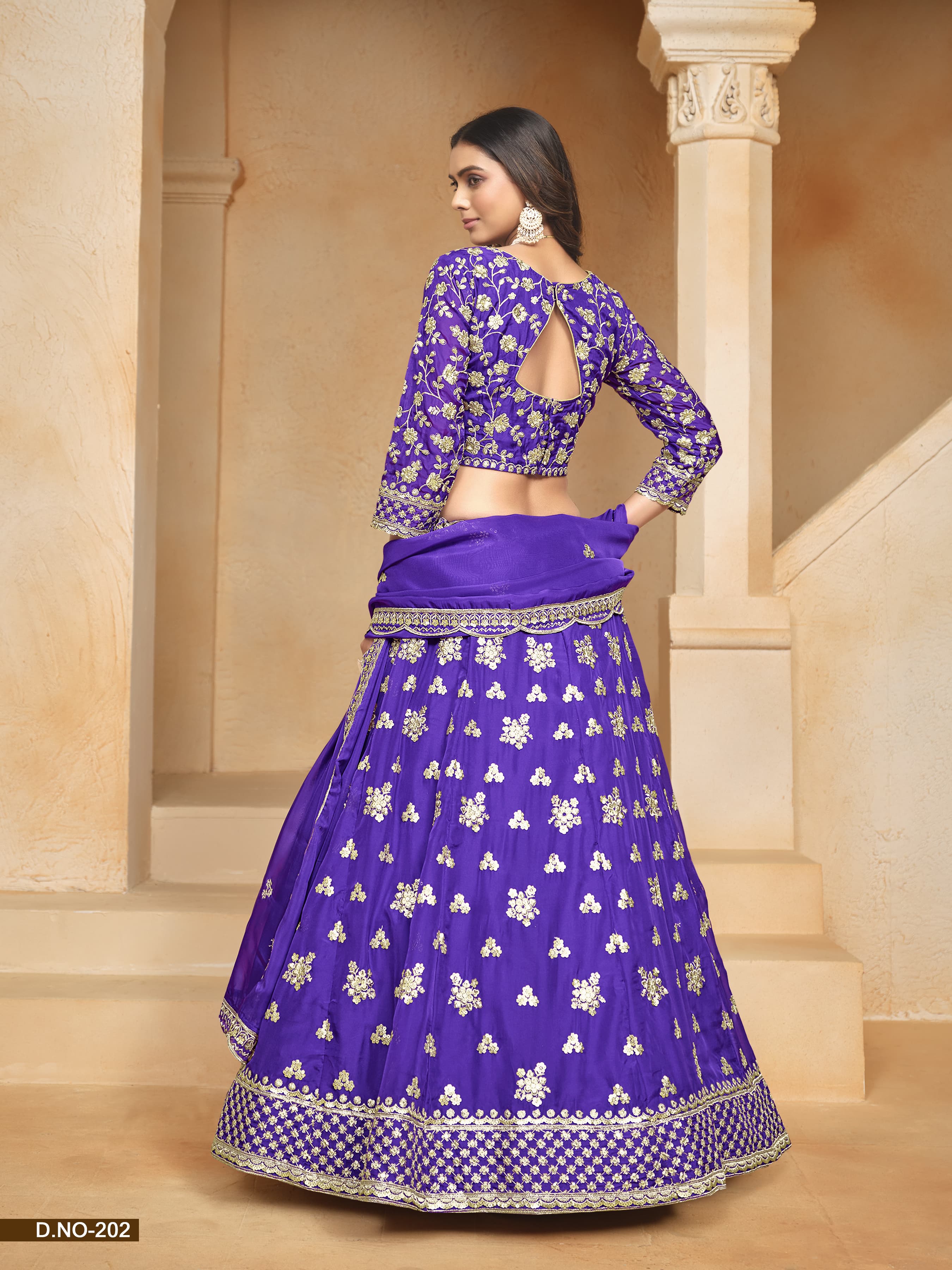 Radiant Beauty Organza Lehenga LXLG0004