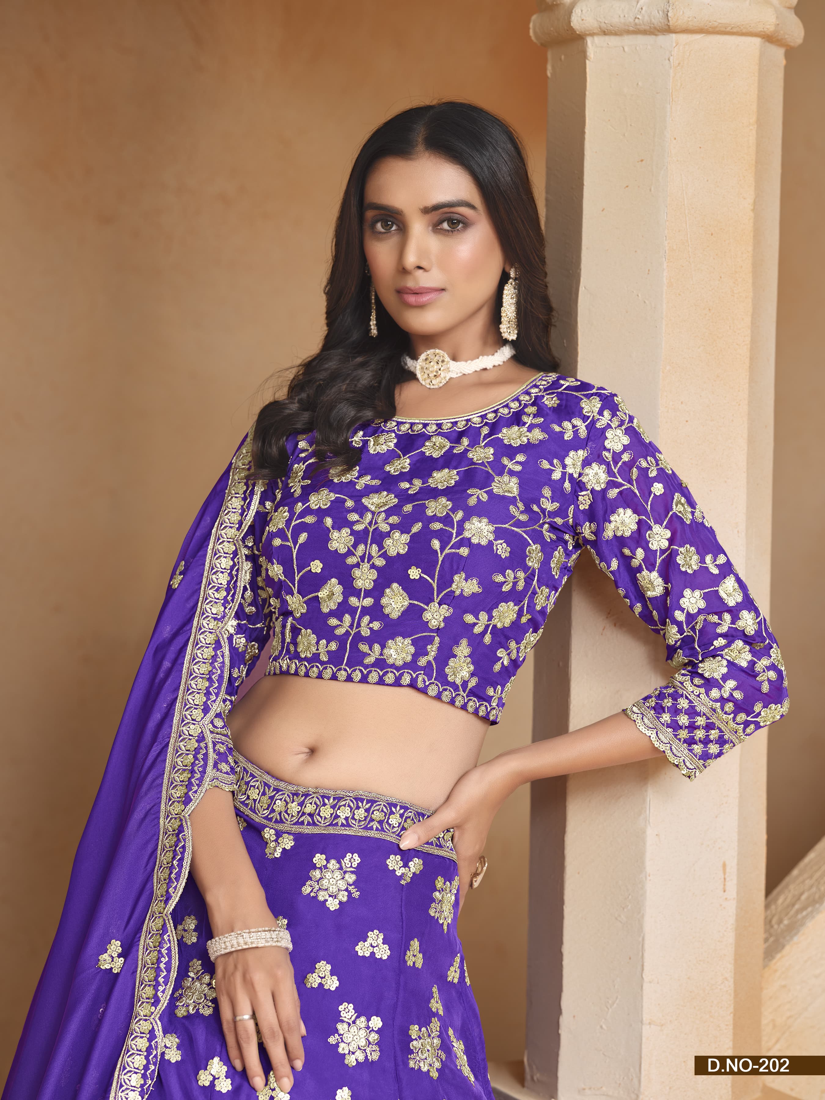 Radiant Beauty Organza Lehenga LXLG0004