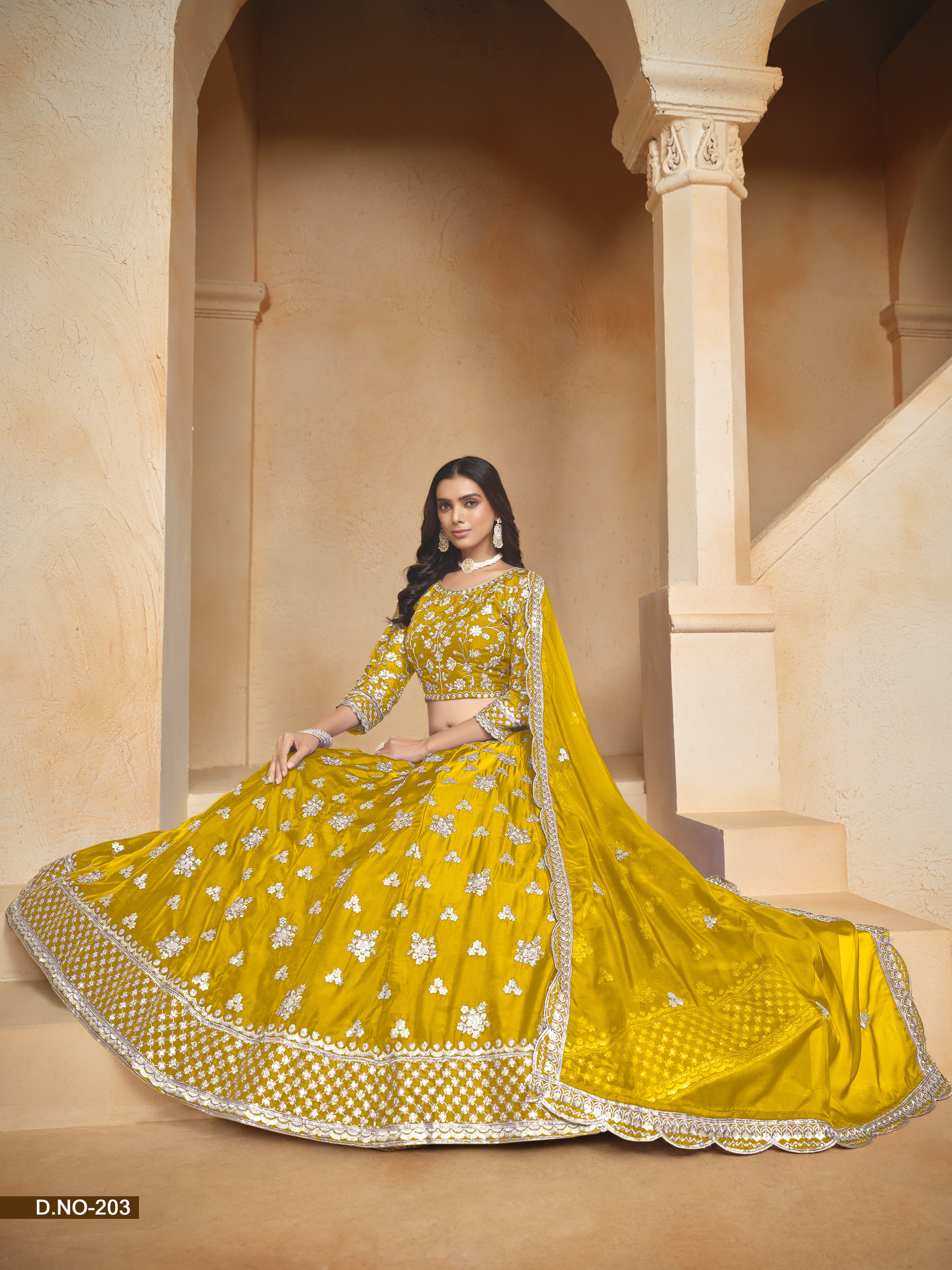 Radiant Beauty Organza Lehenga LXLG0004